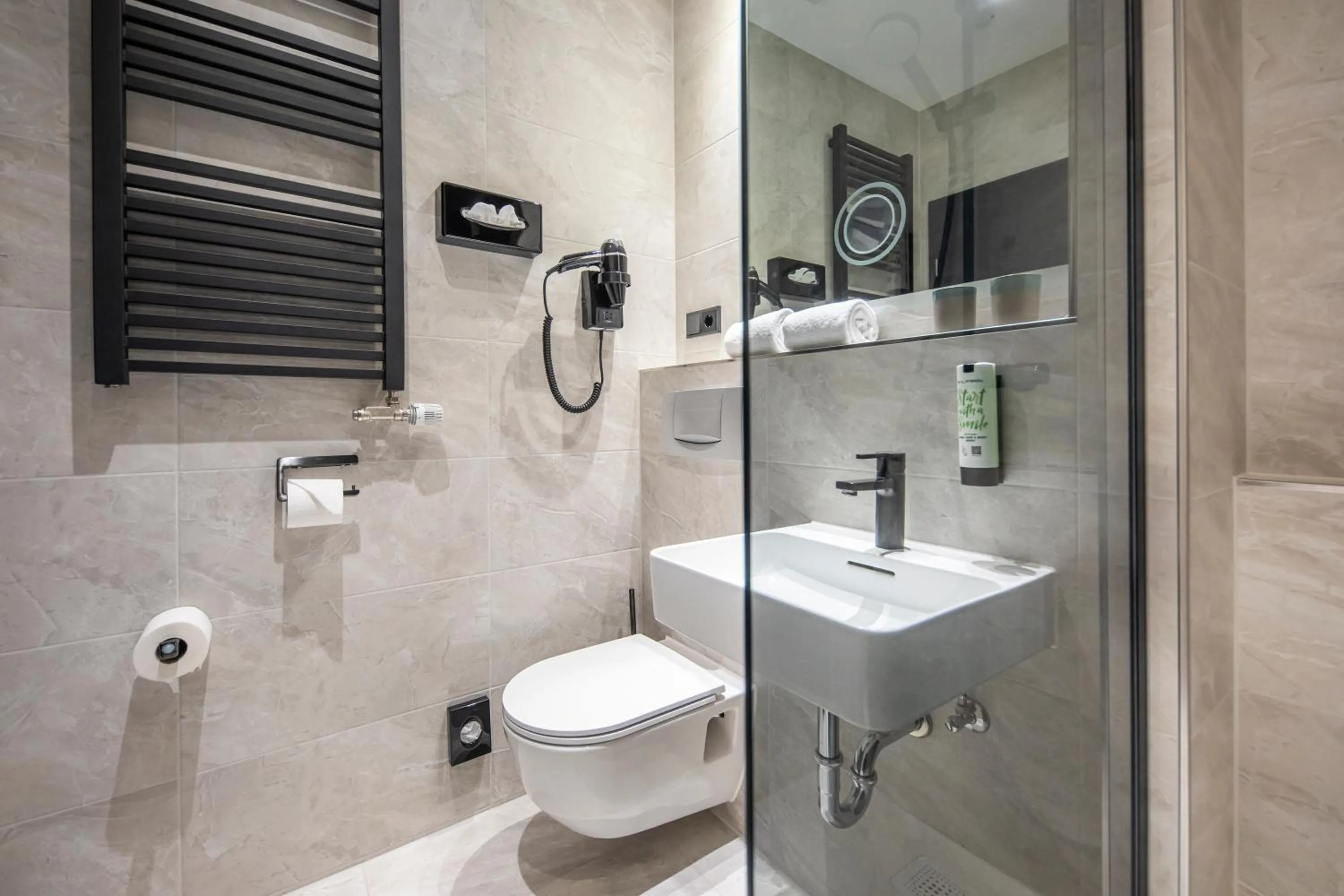 Bathroom in Michel Hotel Waldkirchen am Badepark