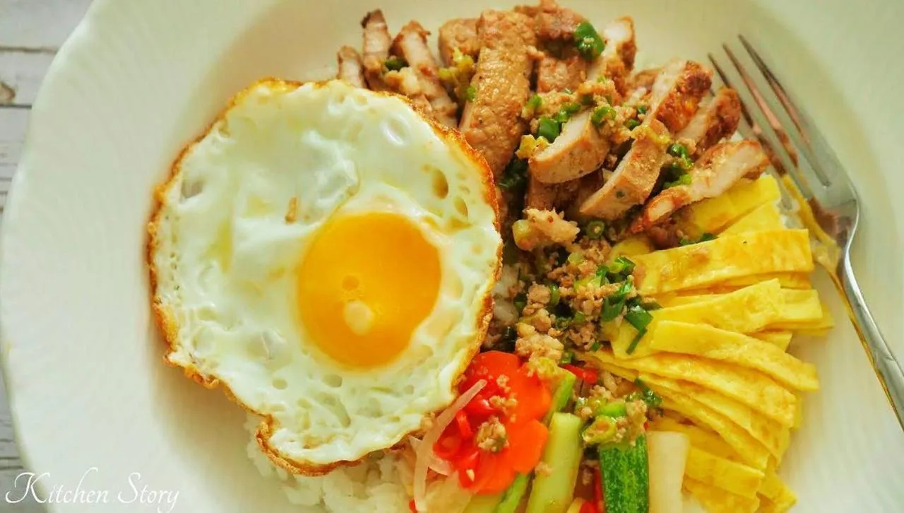 Breakfast in Hak Heng Hotel