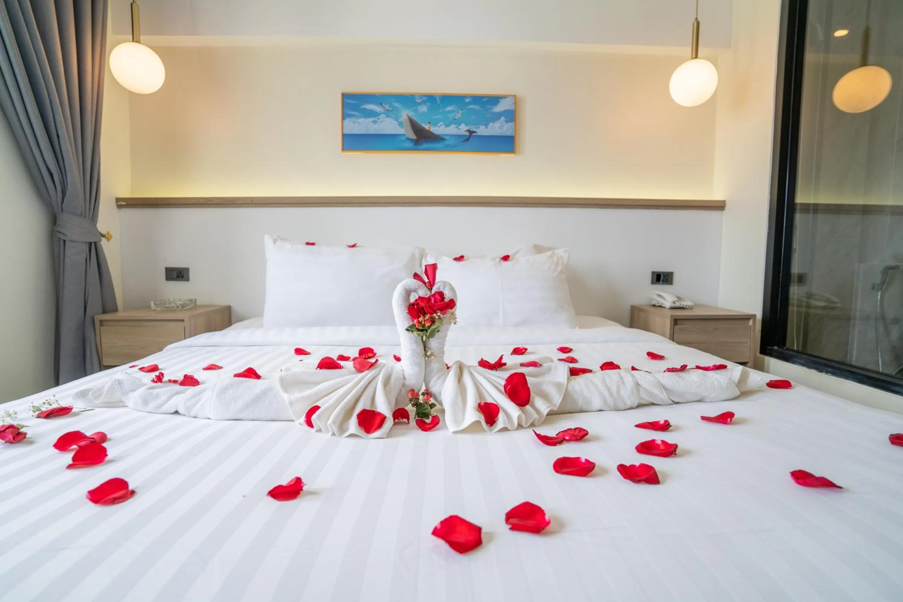 Bedroom, Bed in Hak Heng Hotel