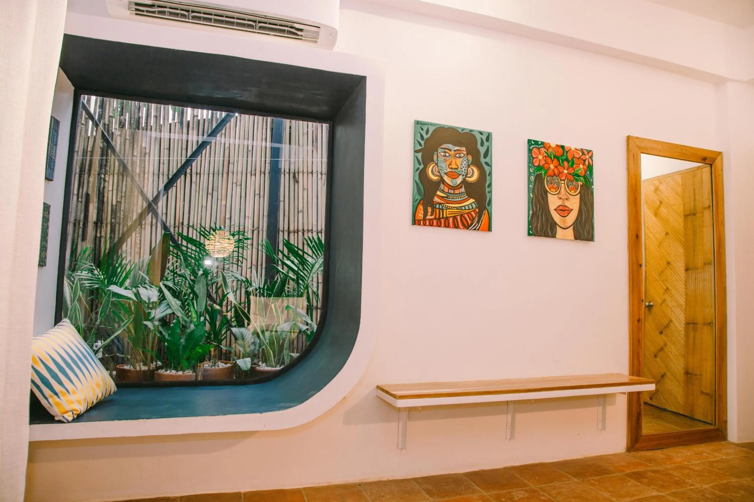 Decorative detail in SANSE Boutique Hotel