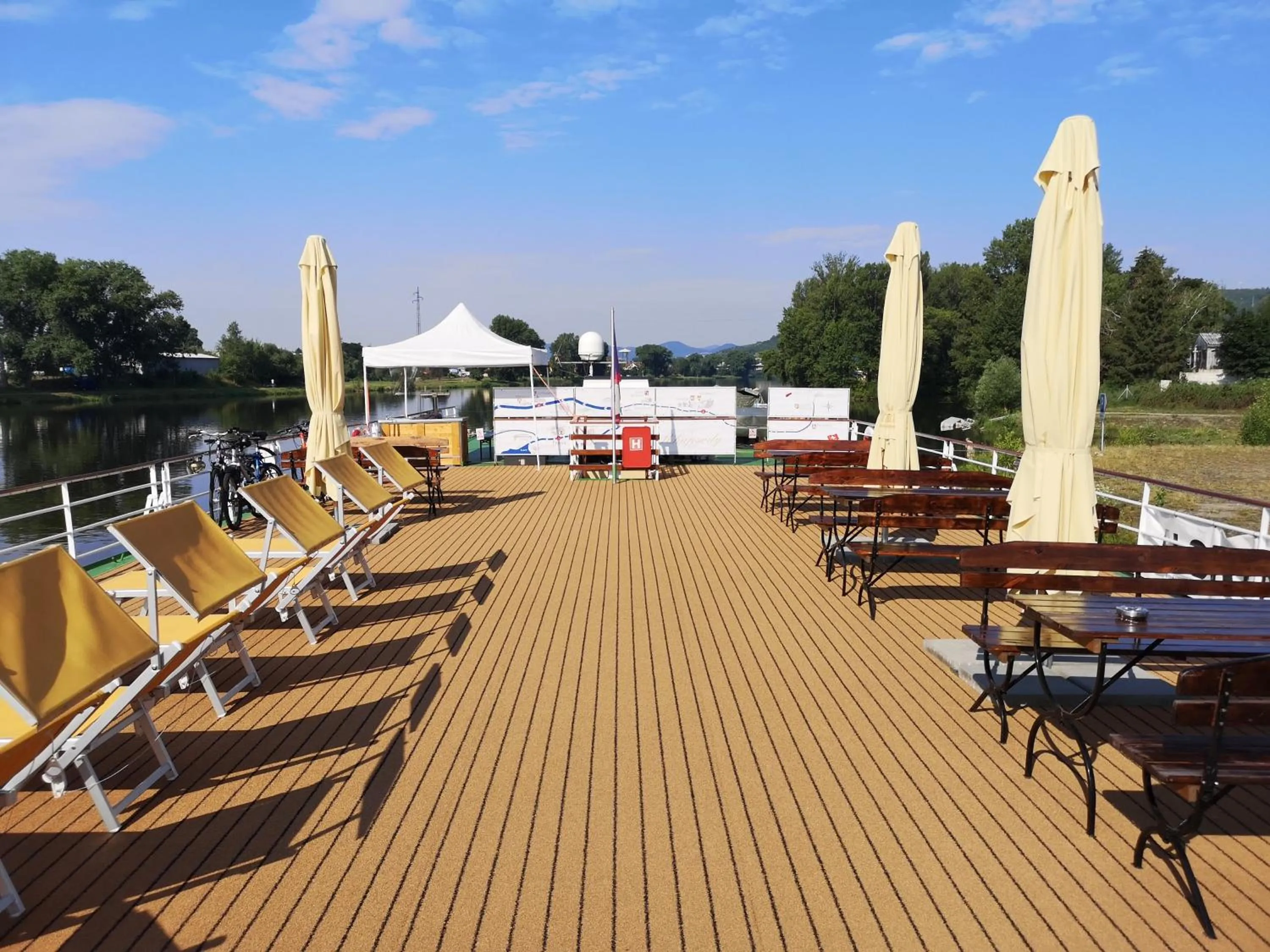 Balcony/Terrace in Florentina boat