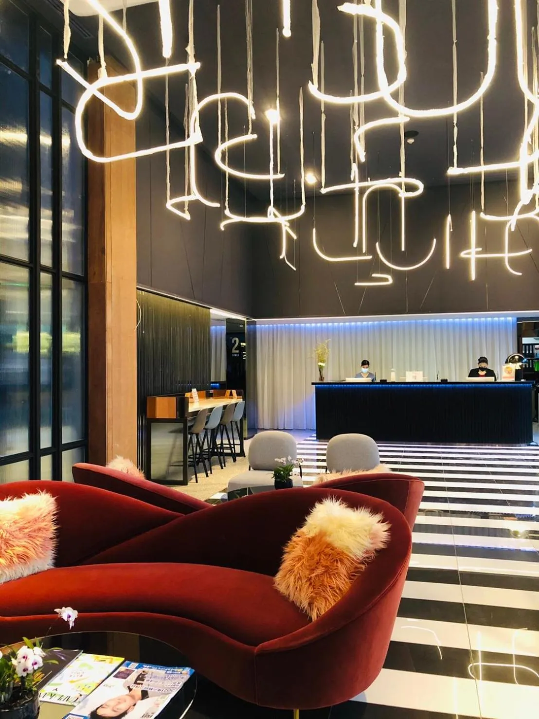 Lobby or reception in The Quarter Silom by UHG