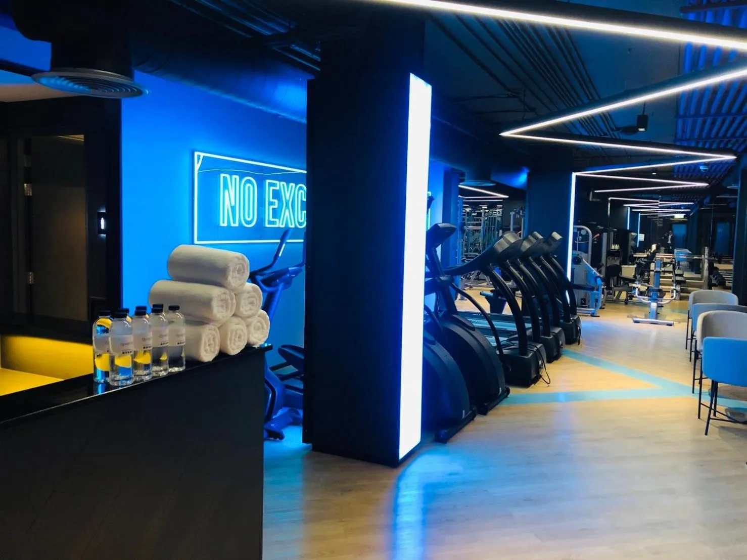 Fitness centre/facilities in The Quarter Silom by UHG