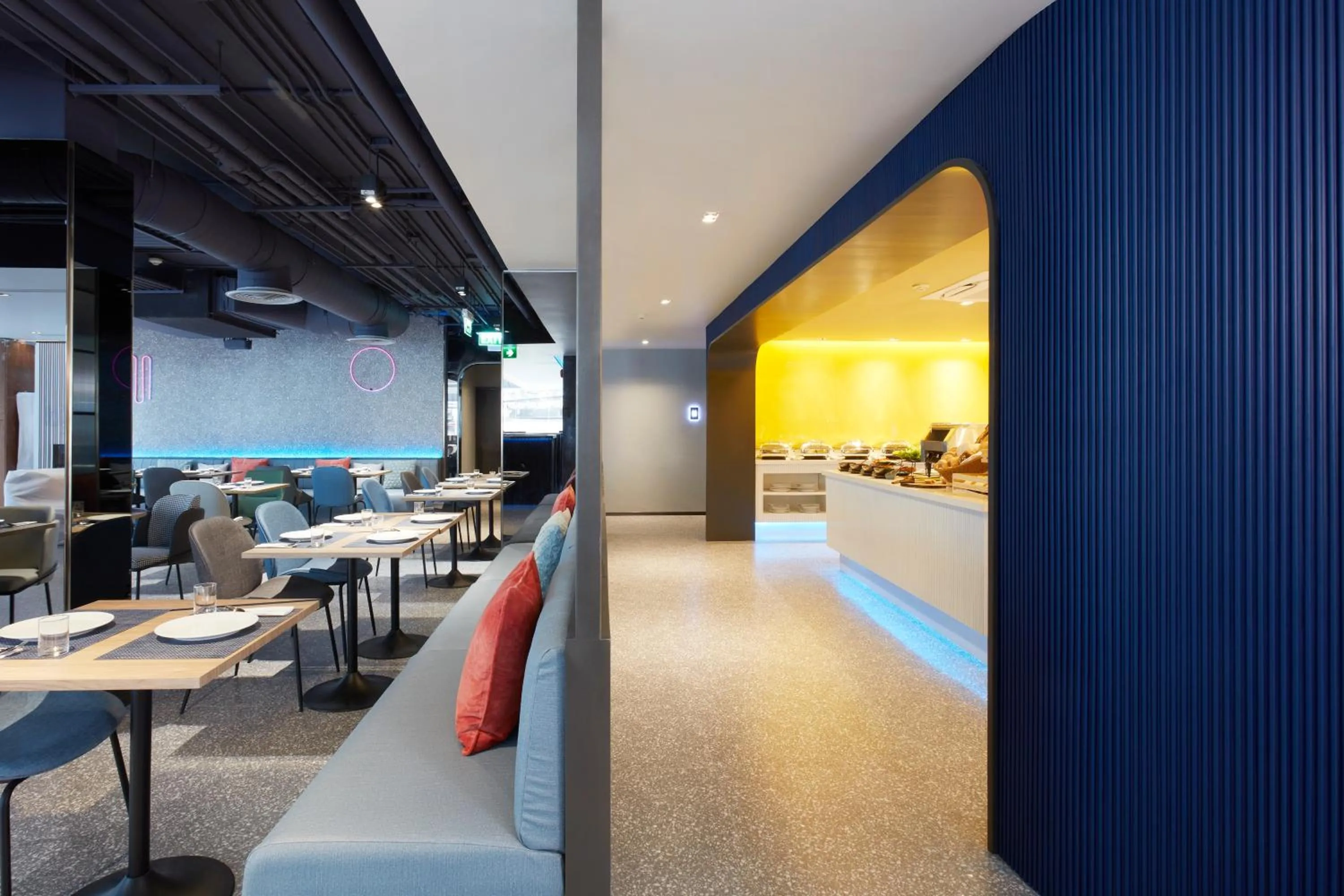 Buffet breakfast in The Quarter Silom by UHG