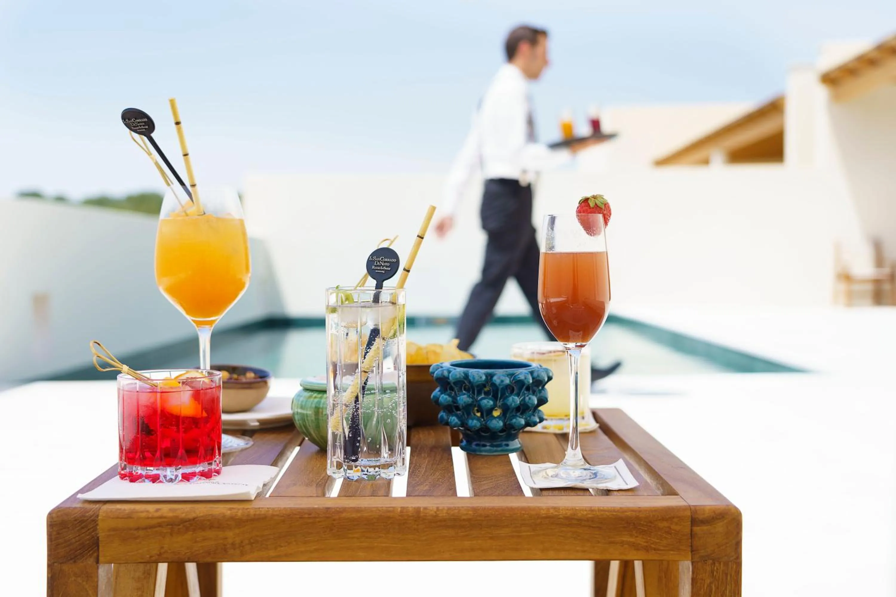 Food and drinks in Il San Corrado di Noto