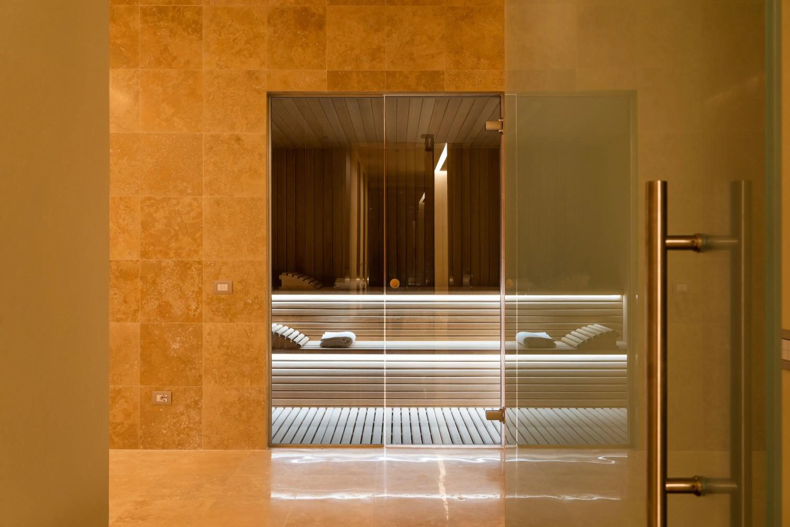 Sauna, Bed in Il San Corrado di Noto