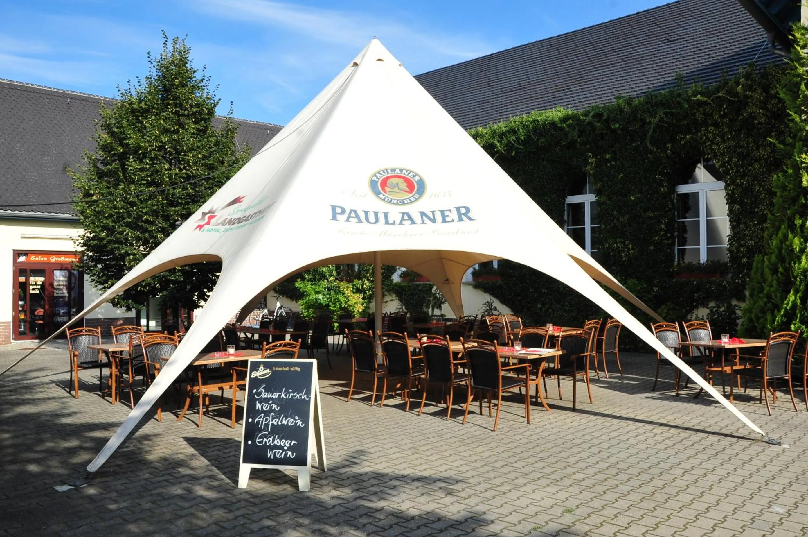 Patio in Hotel Zum Stern Spreewald