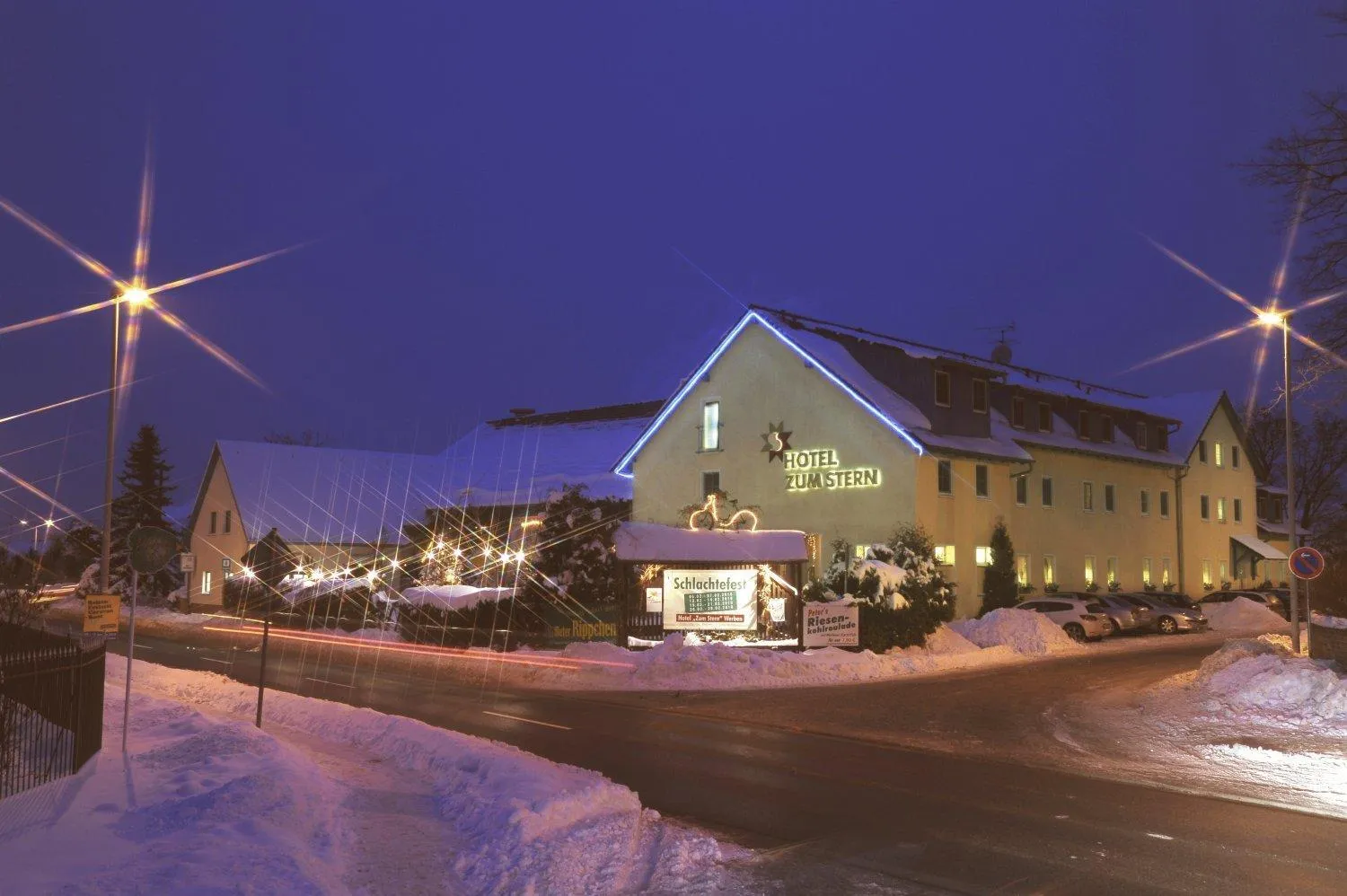 Facade/entrance in Hotel Zum Stern Spreewald