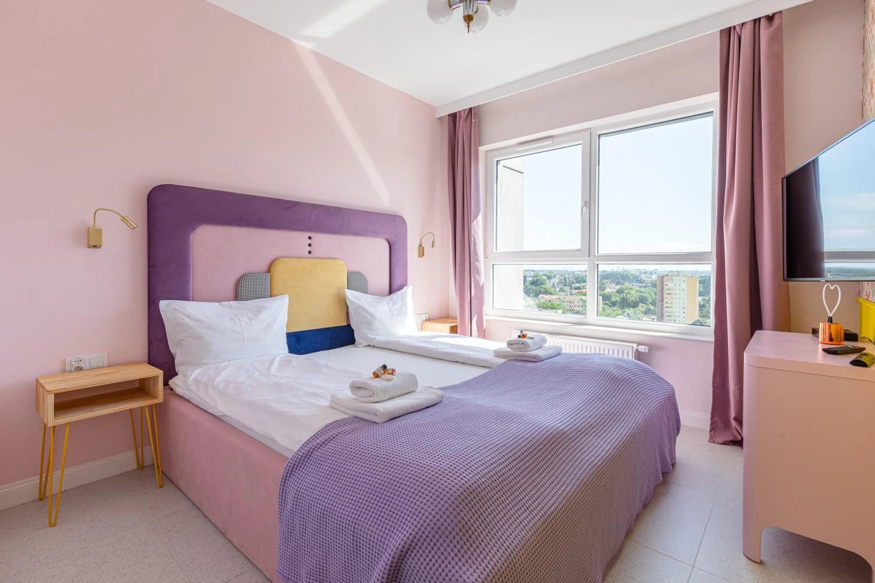 Bed in Apartamenty Your Seaside