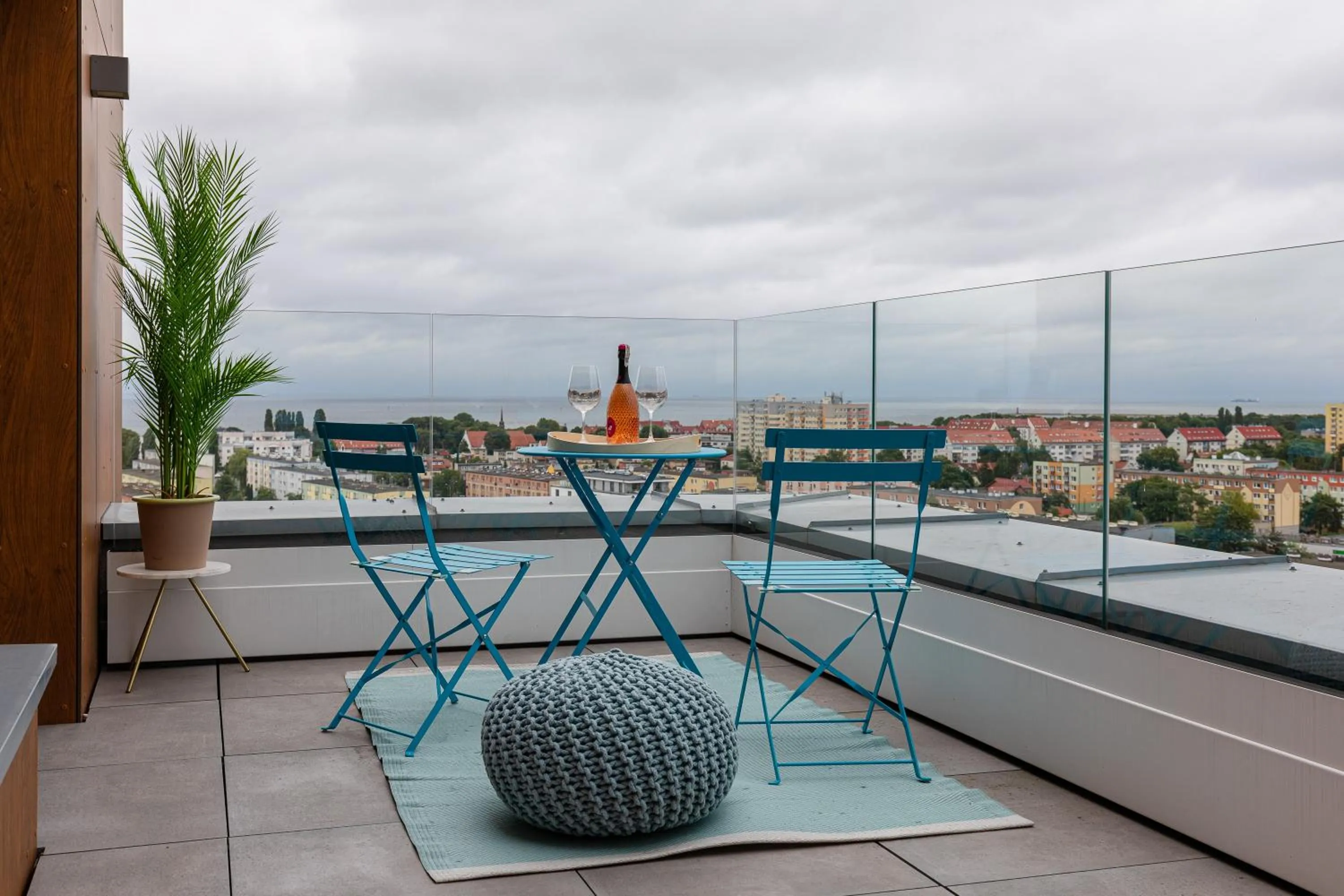 Balcony/Terrace in Apartamenty Your Seaside