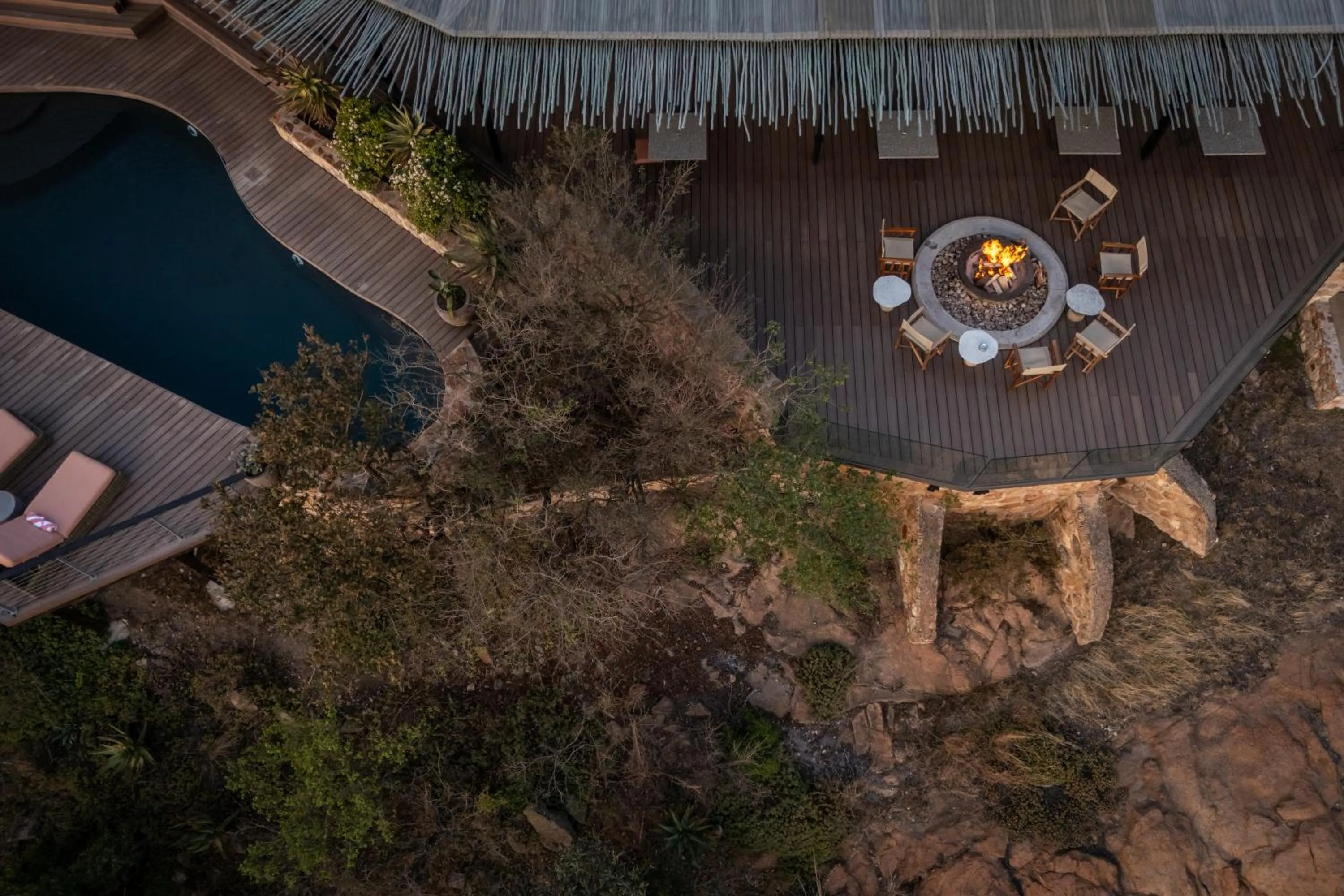 Property building in Zulu Rock Lodge - Babanango Game Reserve