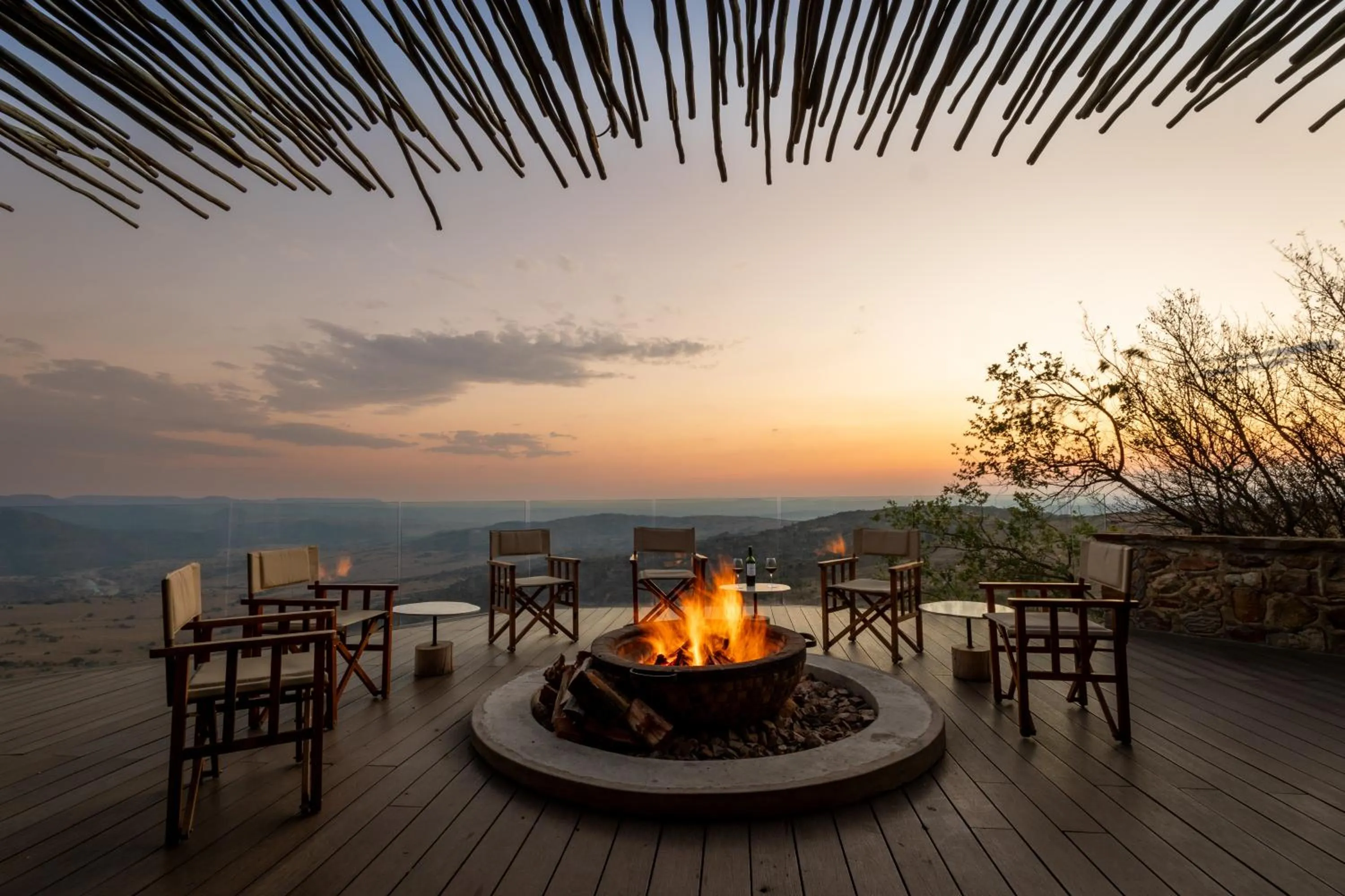 View (from property/room) in Zulu Rock Lodge - Babanango Game Reserve