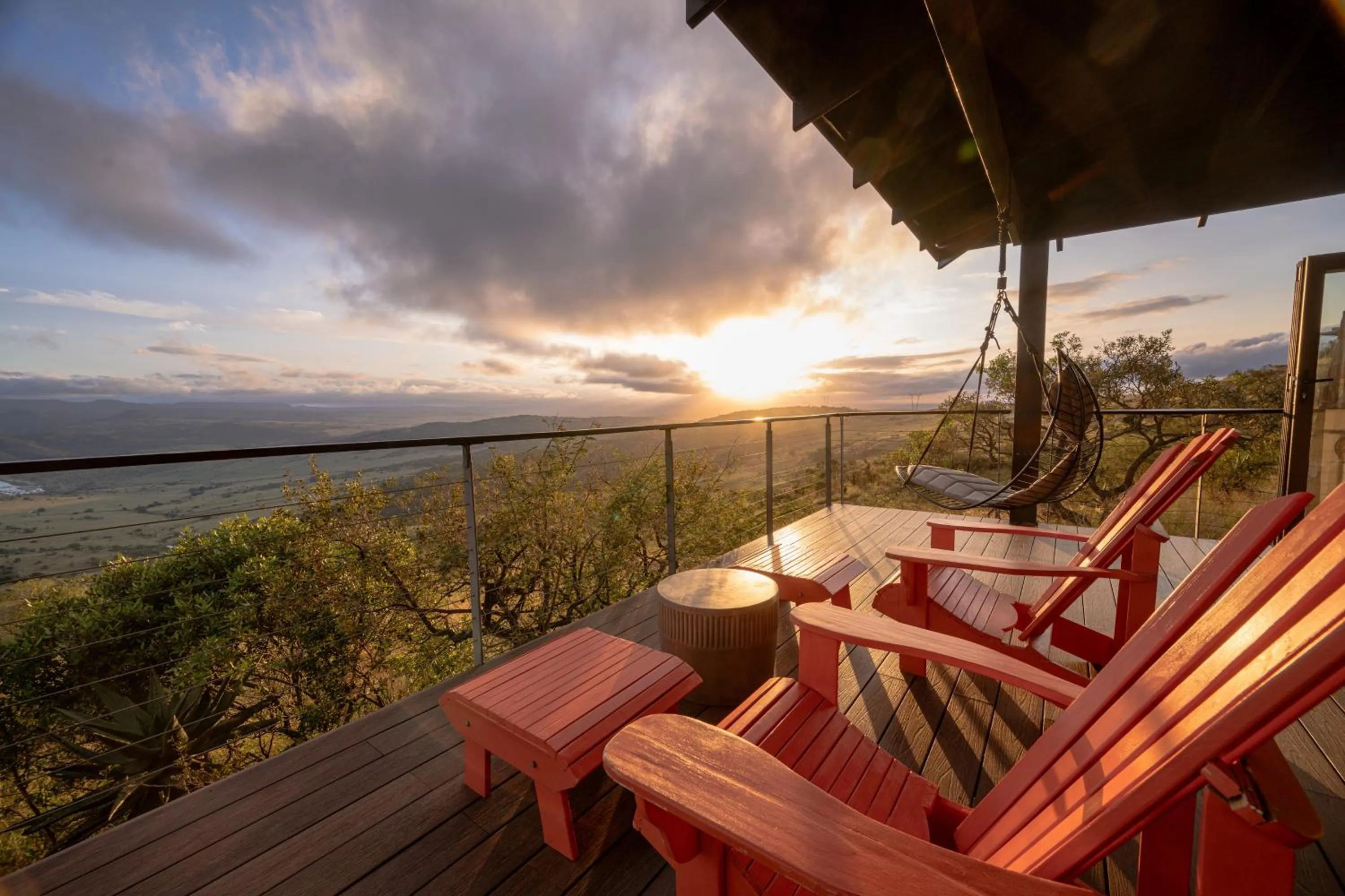 Bedroom in Zulu Rock Lodge - Babanango Game Reserve