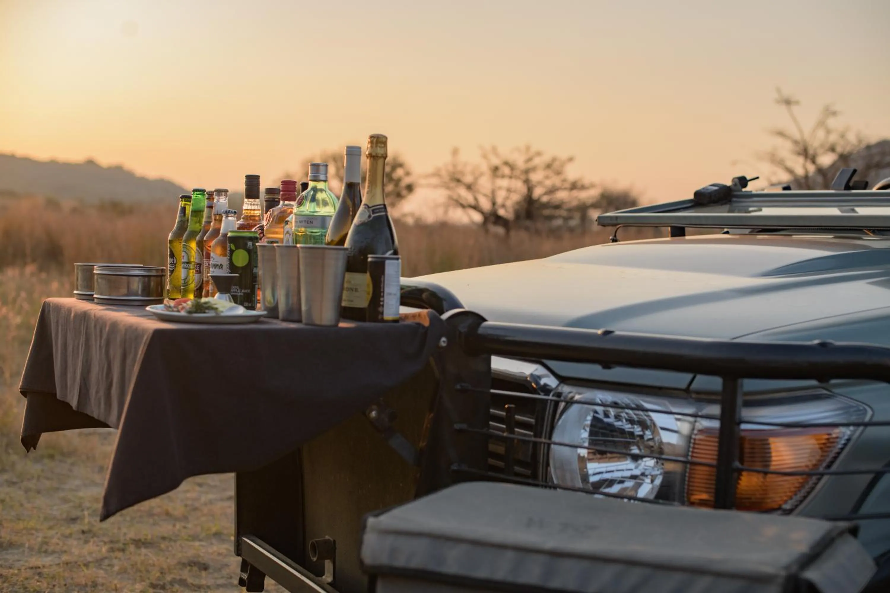 Natural landscape in Zulu Rock Lodge - Babanango Game Reserve