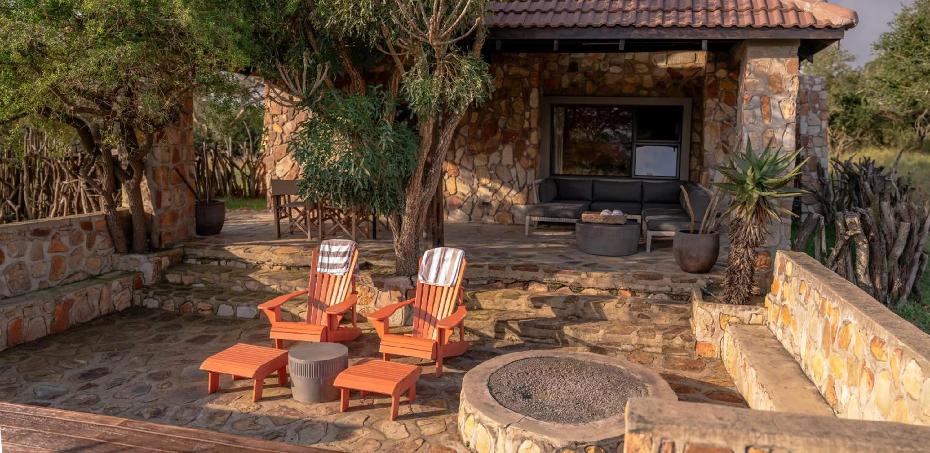 Property building in Zulu Rock Lodge - Babanango Game Reserve