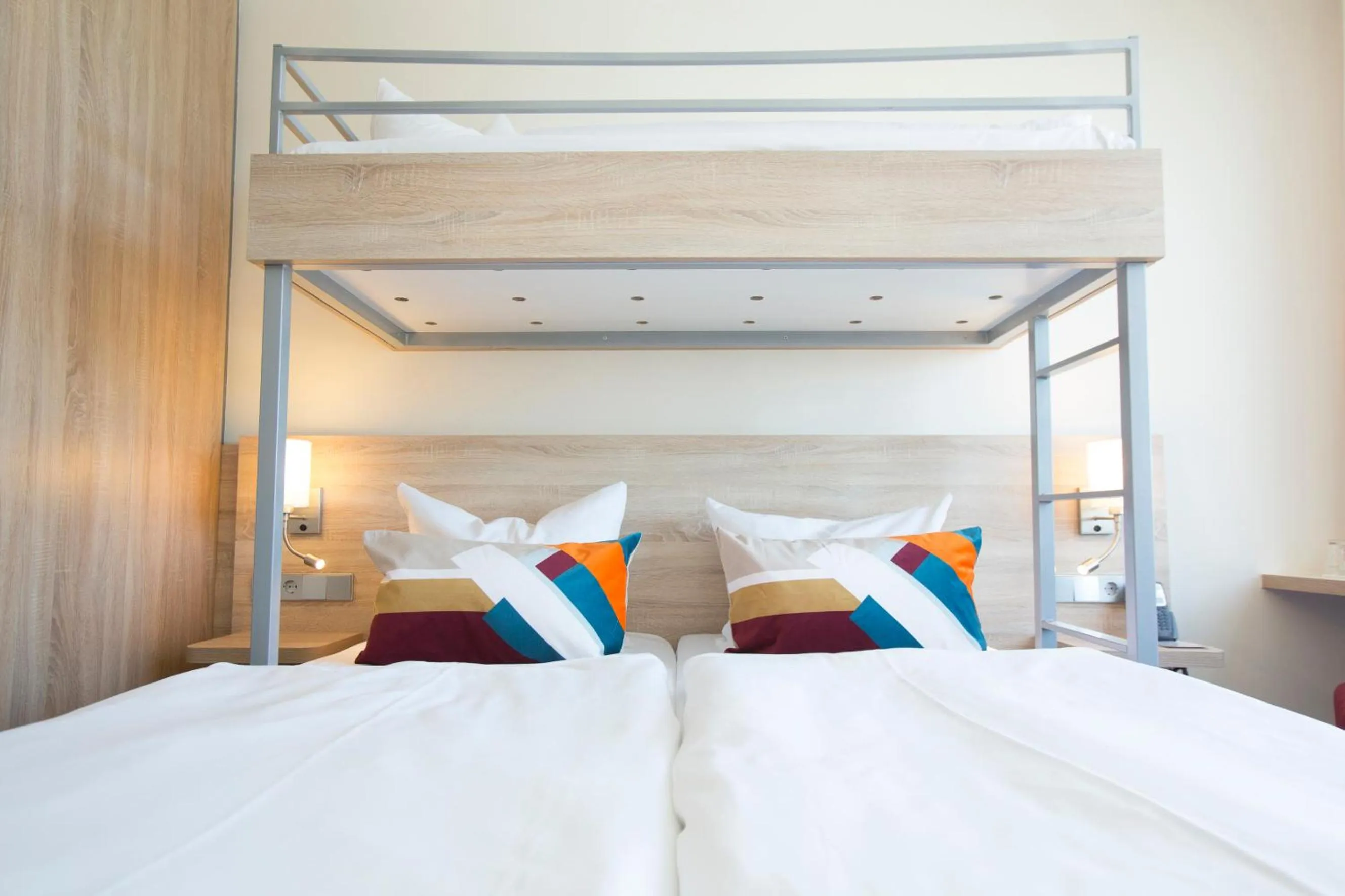 bunk bed, Bed in Atlantic Hotel am Floetenkiel