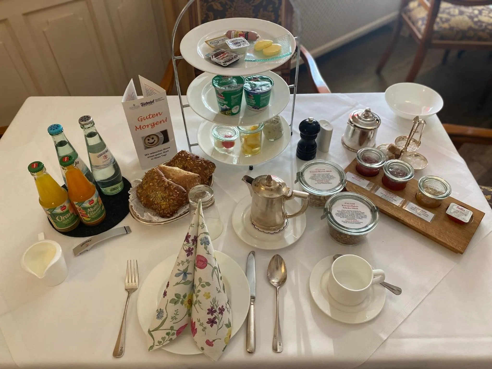 Breakfast in Simones Hotel Fürstenhof