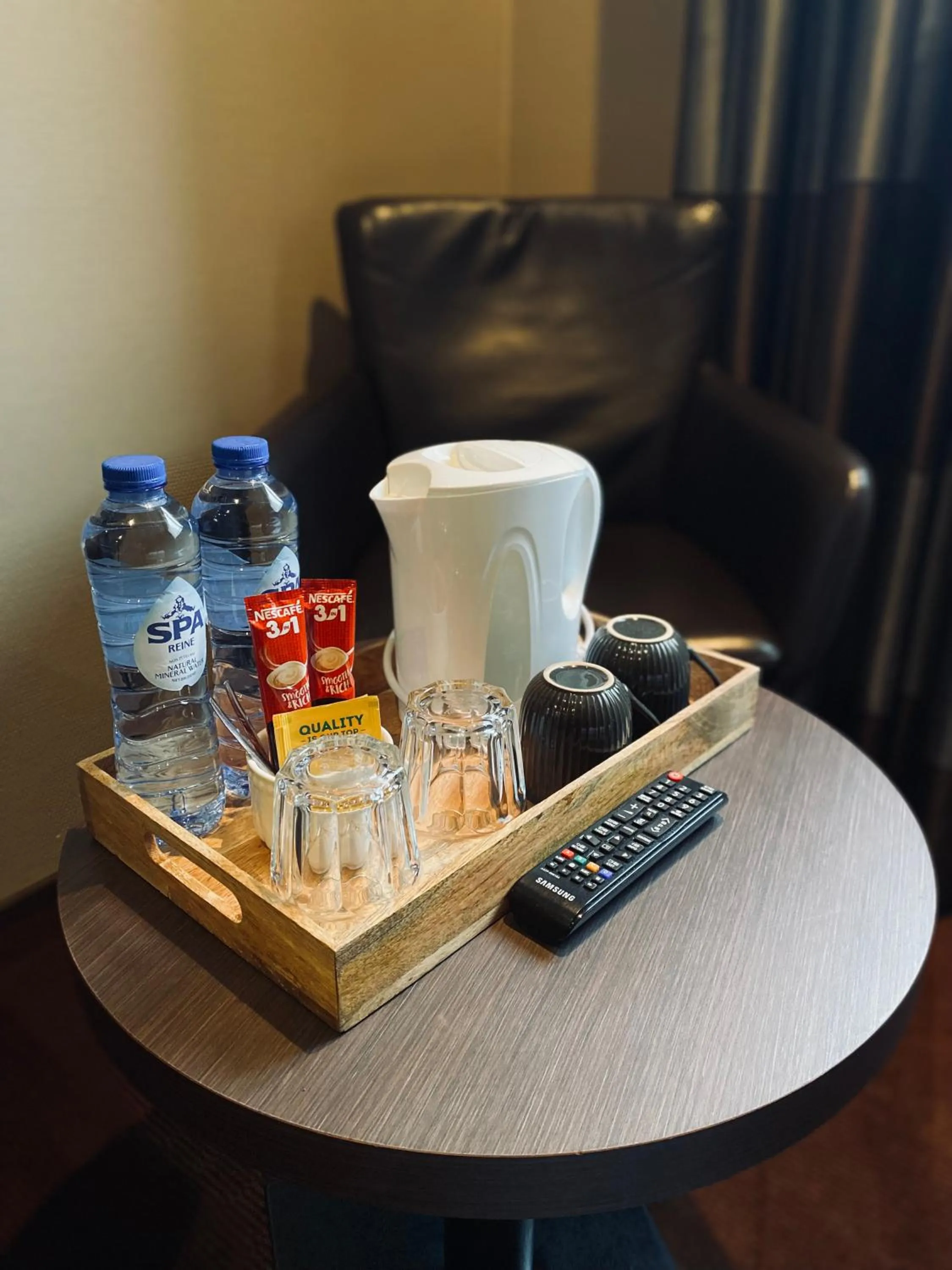 Coffee/tea facilities in HOTEL BORNEM