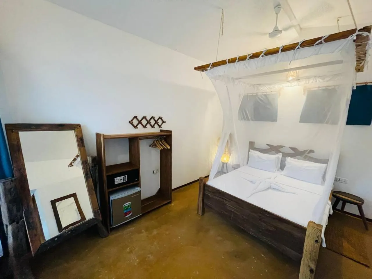 Bed in Babalao Bungalows