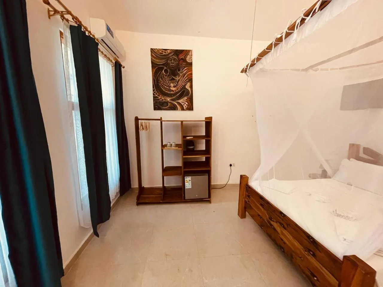 Bed in Babalao Bungalows