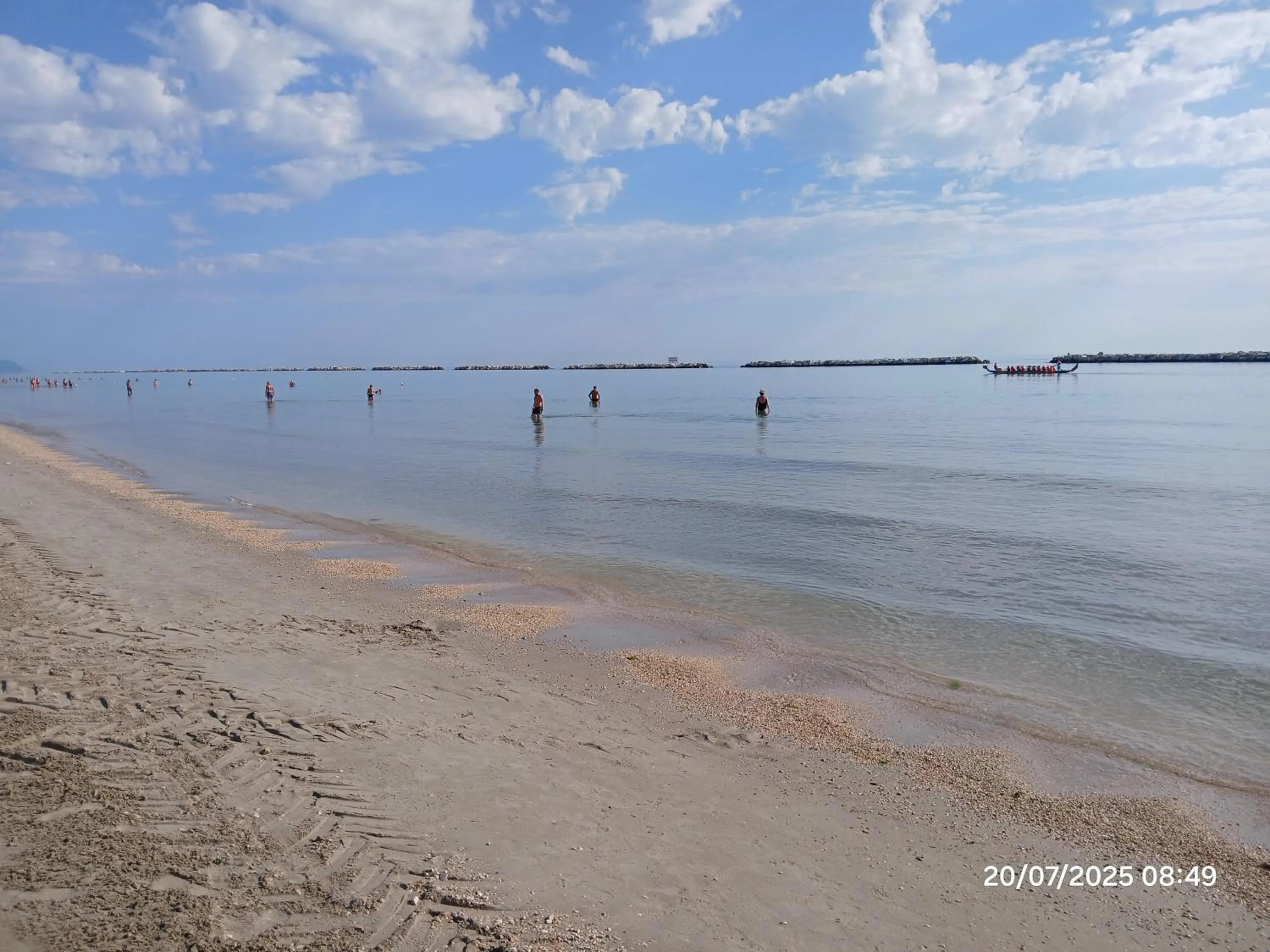 Beach in fronteMare Faleria