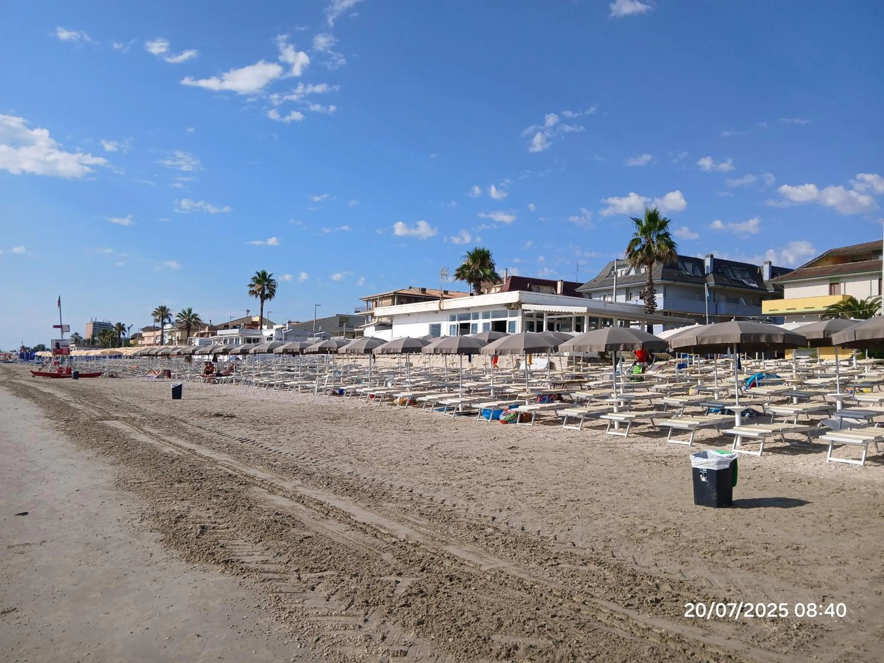 Beach in fronteMare Faleria