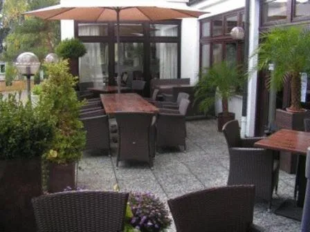 Patio in Hotel Klein Frankfurt