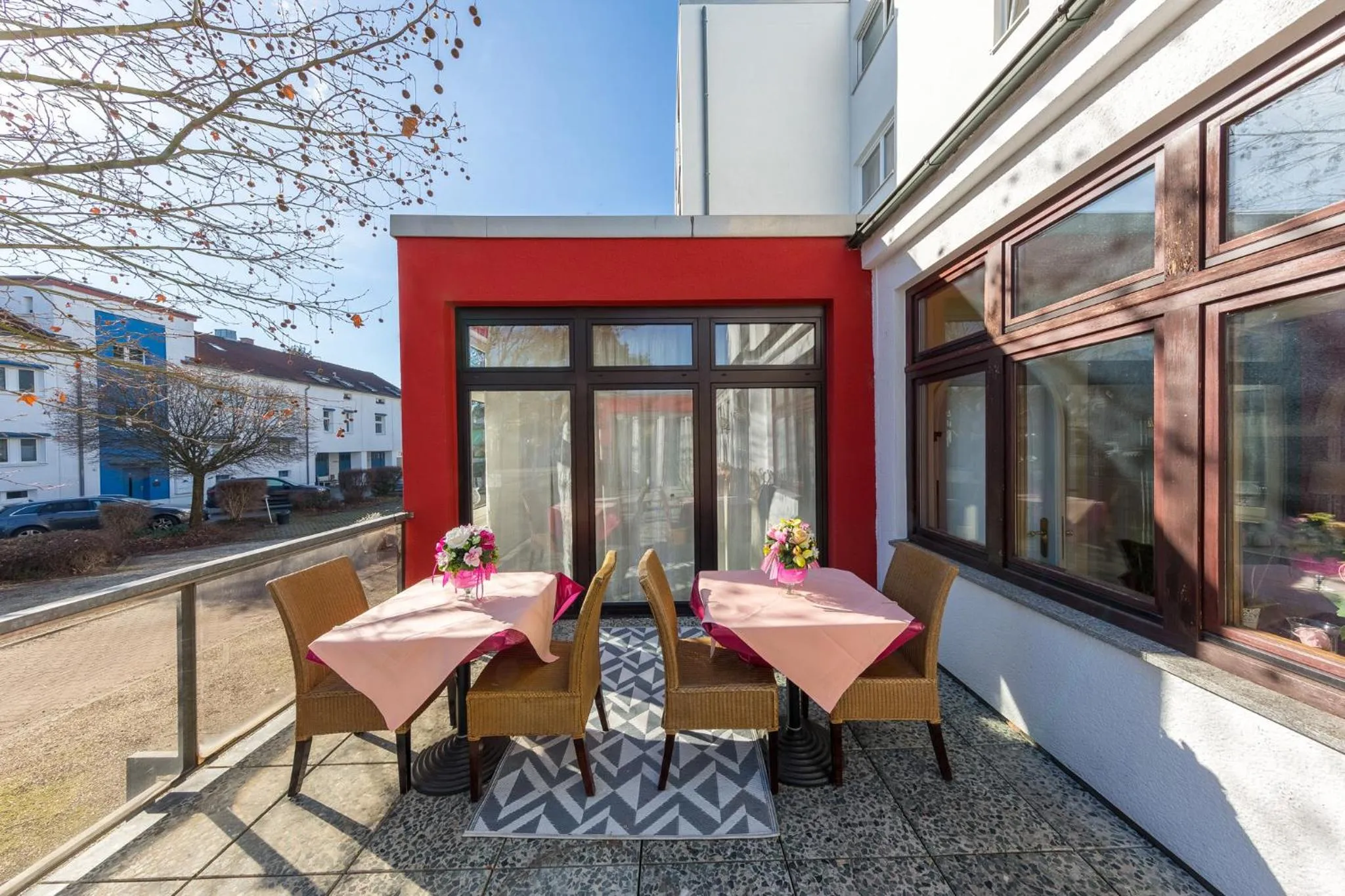 Balcony/Terrace in Hotel Klein Frankfurt
