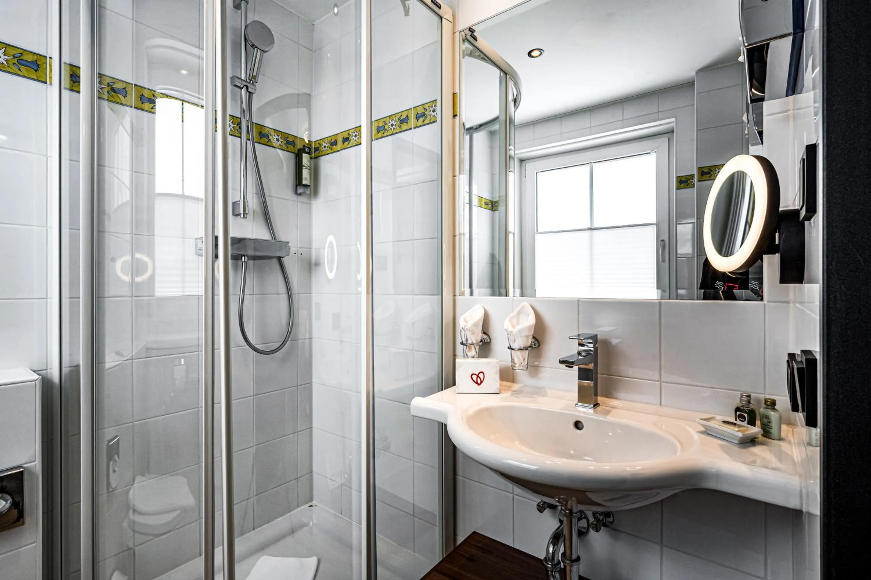 Bathroom in Superior Hotel Edelweiss