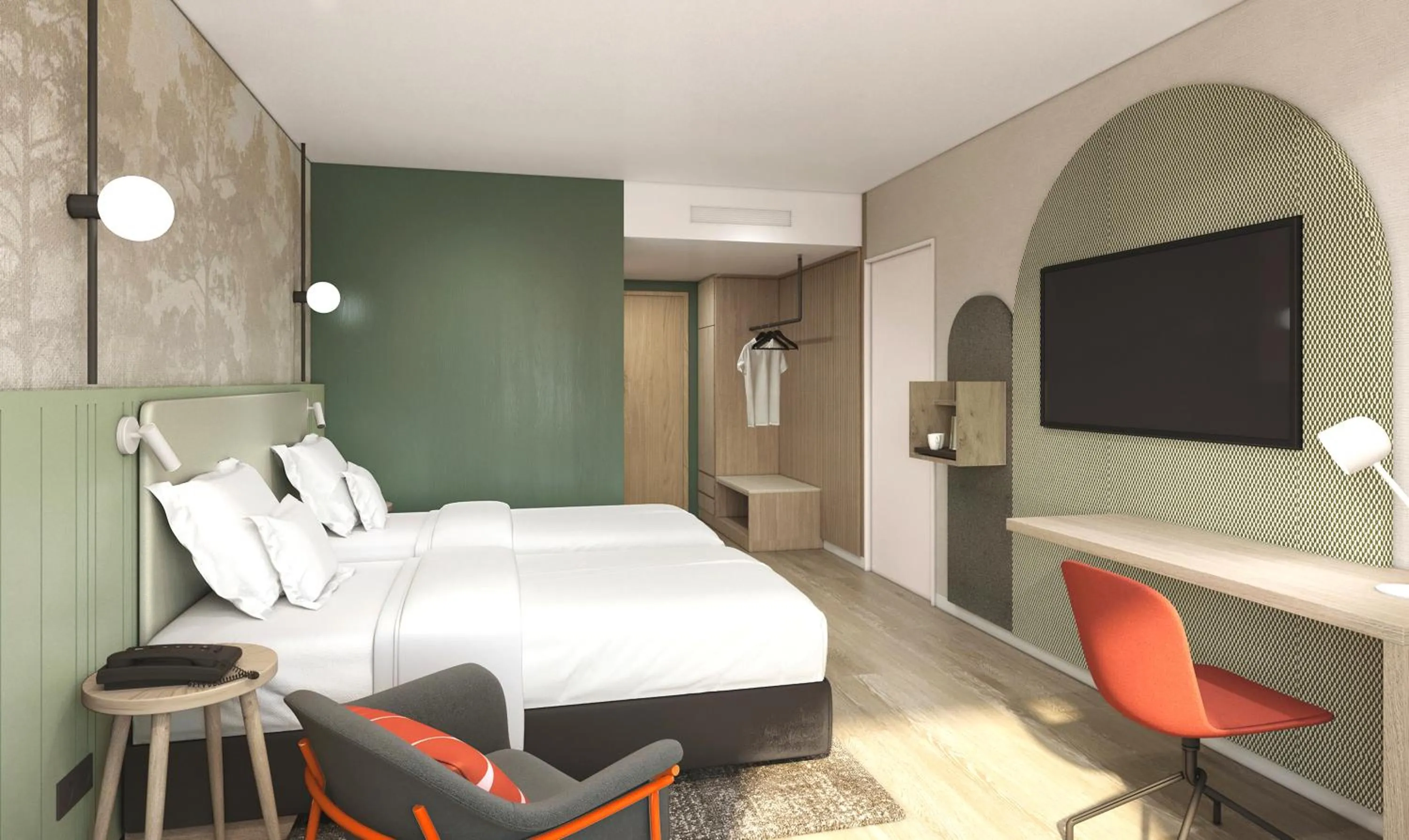 Photo of the whole room, Bed in Fora Hotel Hannover by Mercure