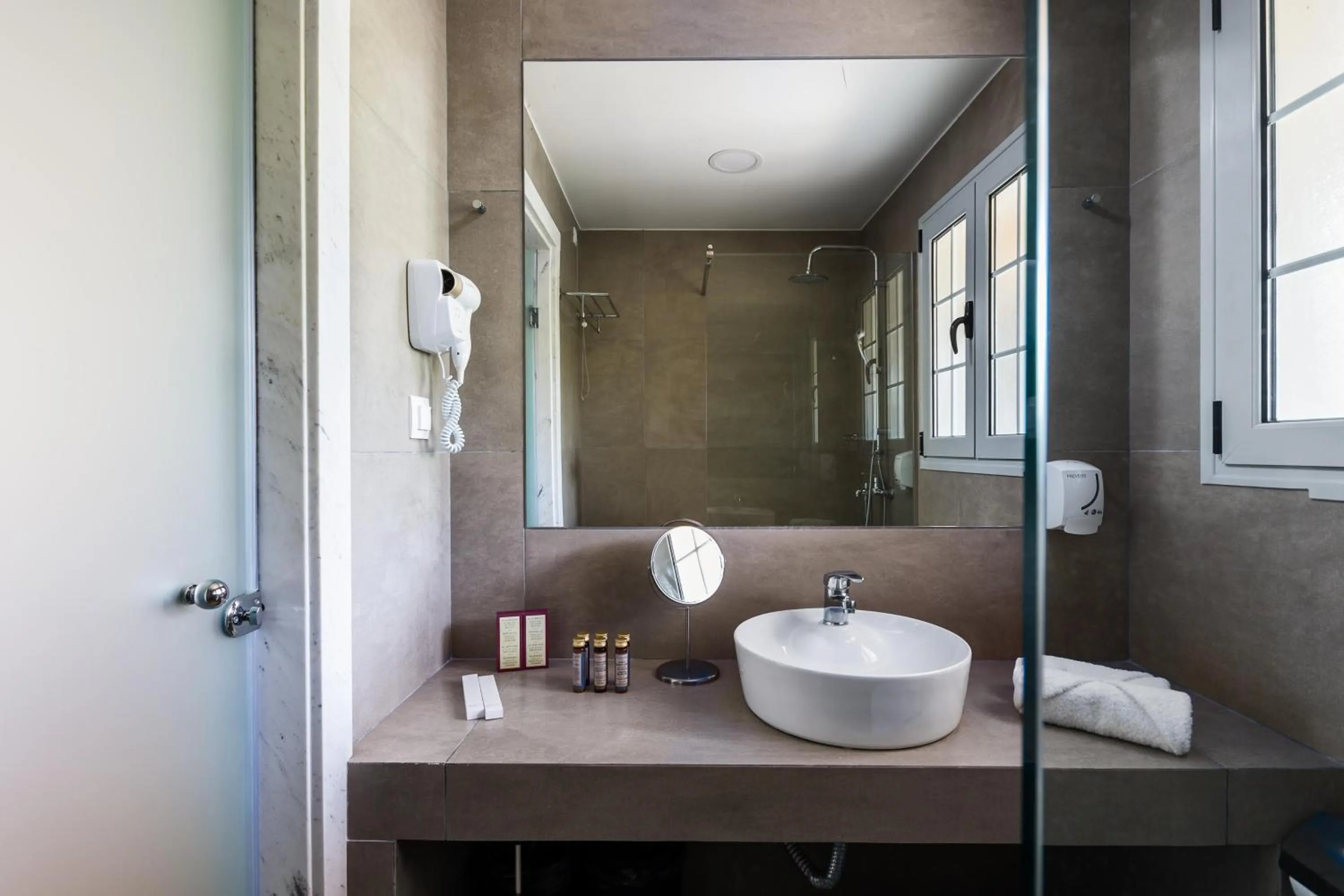 Bathroom in Akron Seascape Resort