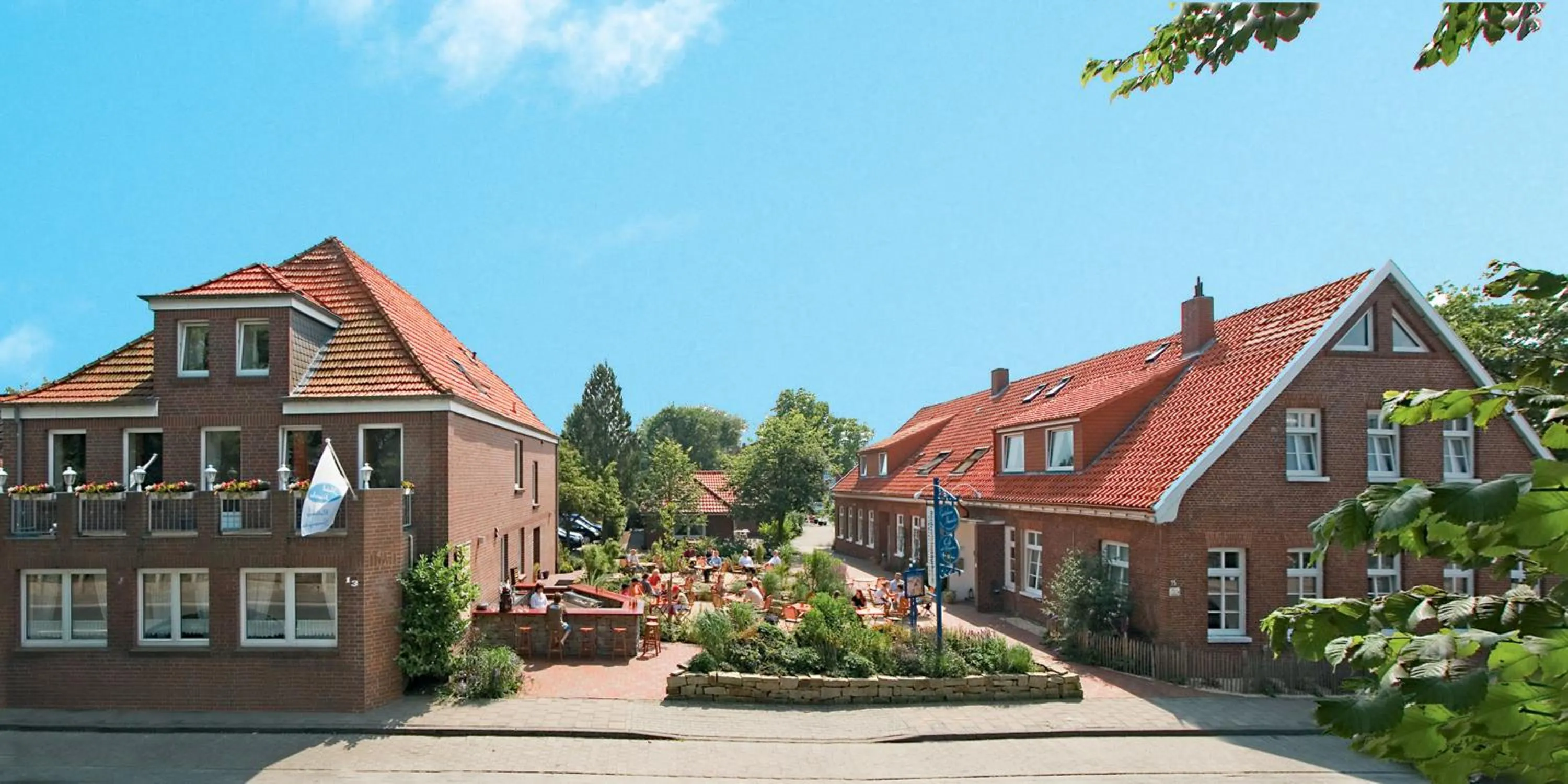 Facade/entrance in Hotel Hinrichs