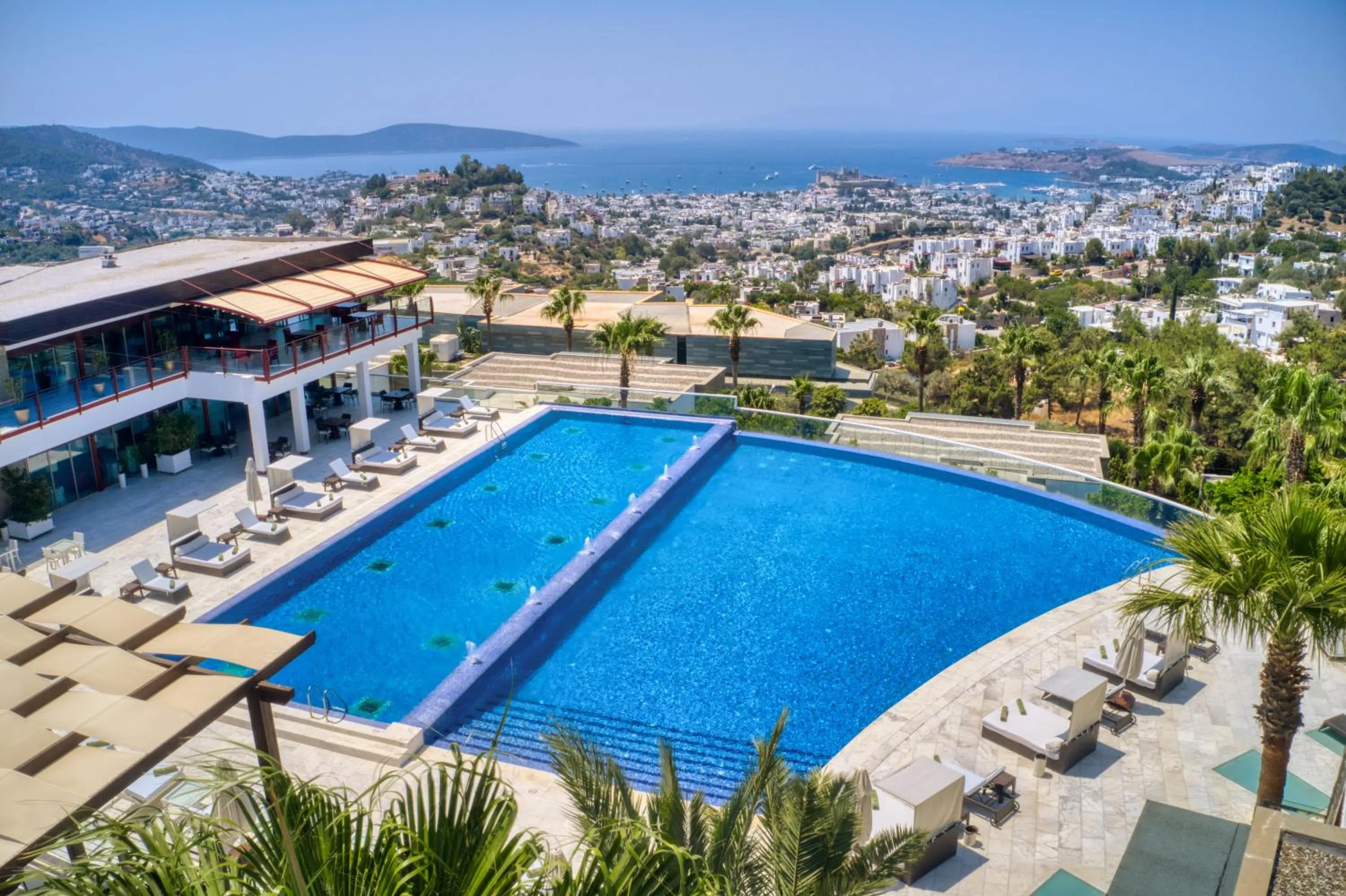 City view in Hillstone Bodrum Hotel & Spa