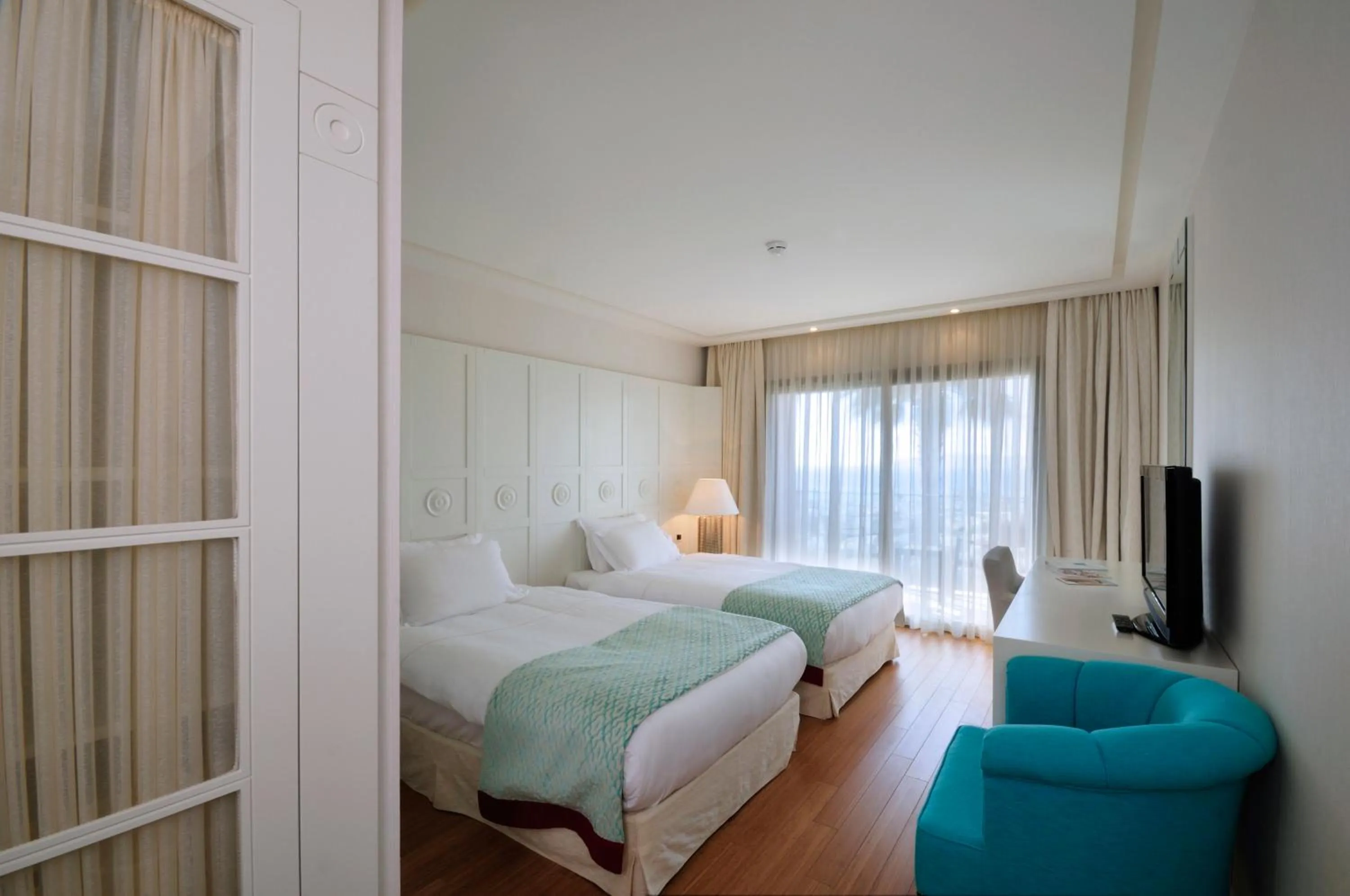 Bed in Hillstone Bodrum Hotel & Spa