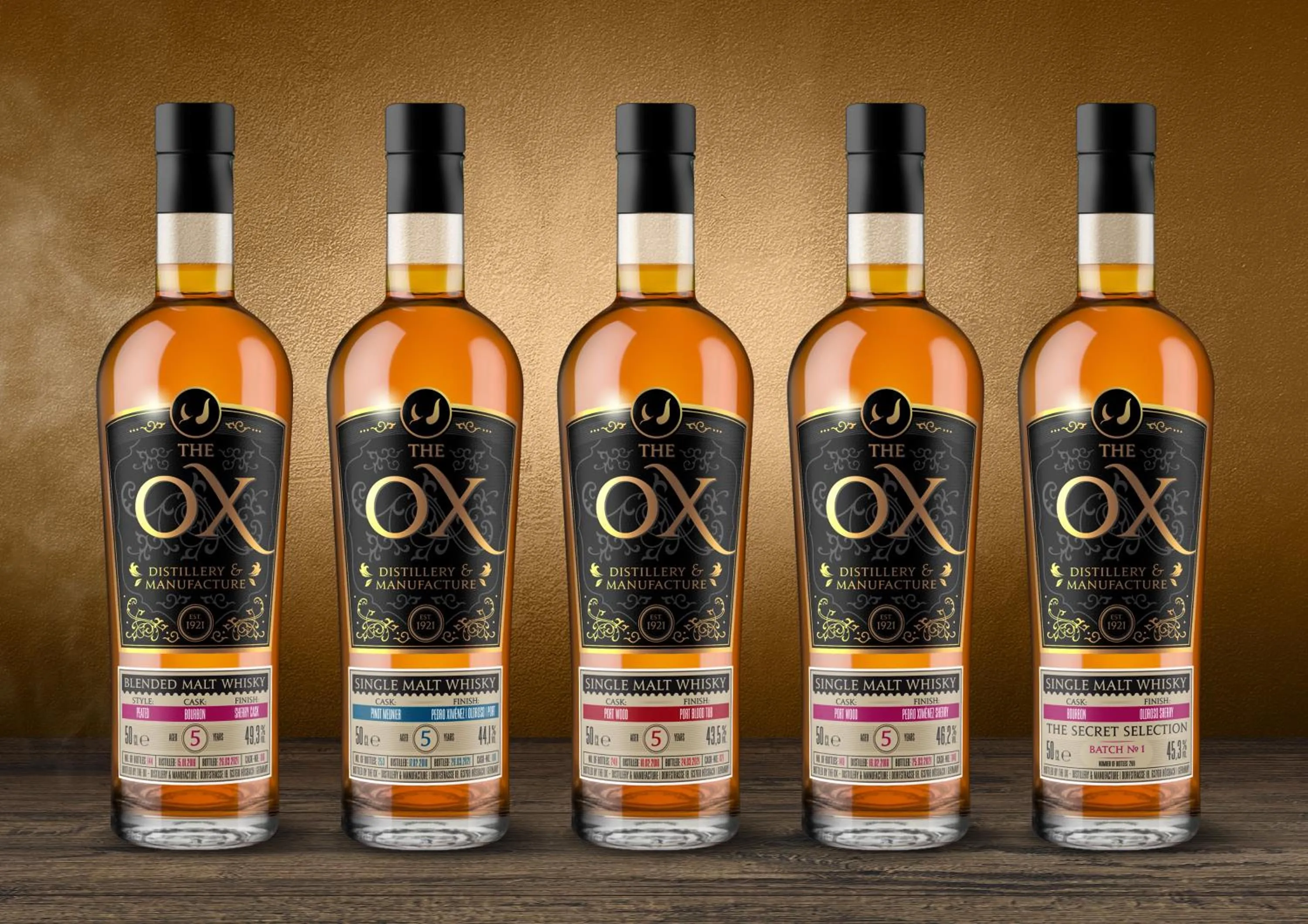 Alcoholic drinks in Hotel & Restaurant Zum Ochsen -Ox Distillery