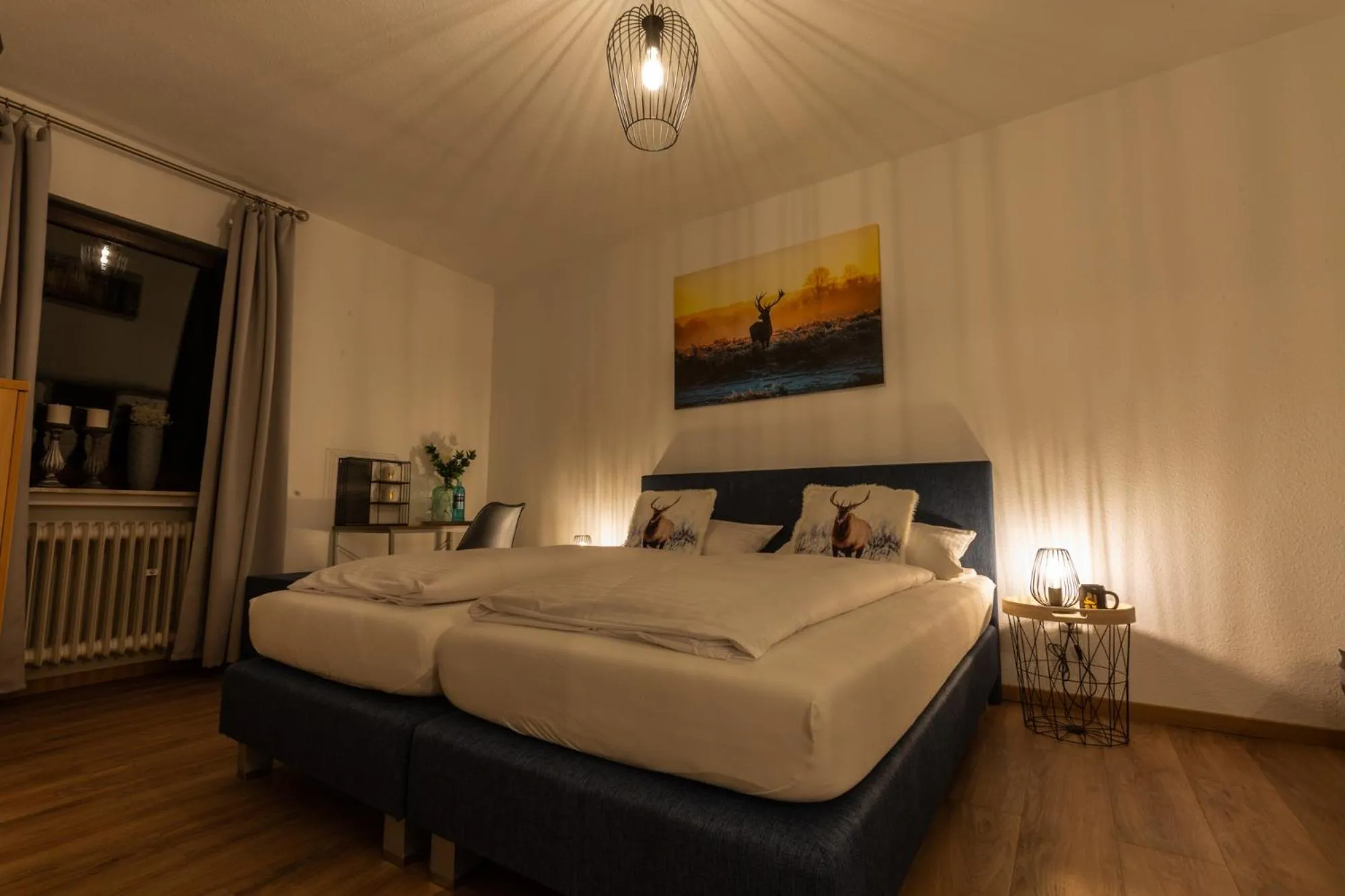 Photo of the whole room, Bed in Hotel & Restaurant Zum Ochsen -Ox Distillery