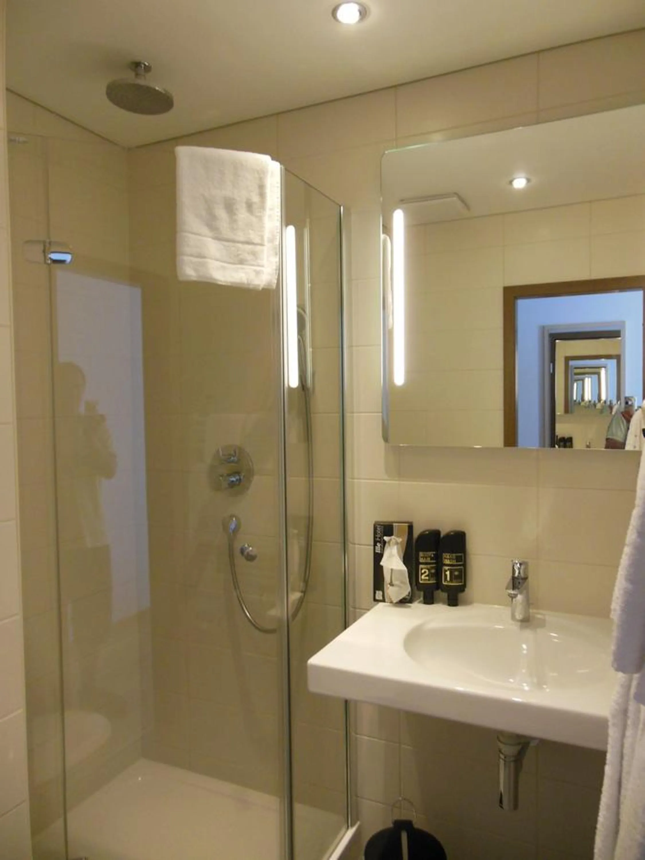 Bathroom in Hotel & Restaurant Zum Ochsen -Ox Distillery