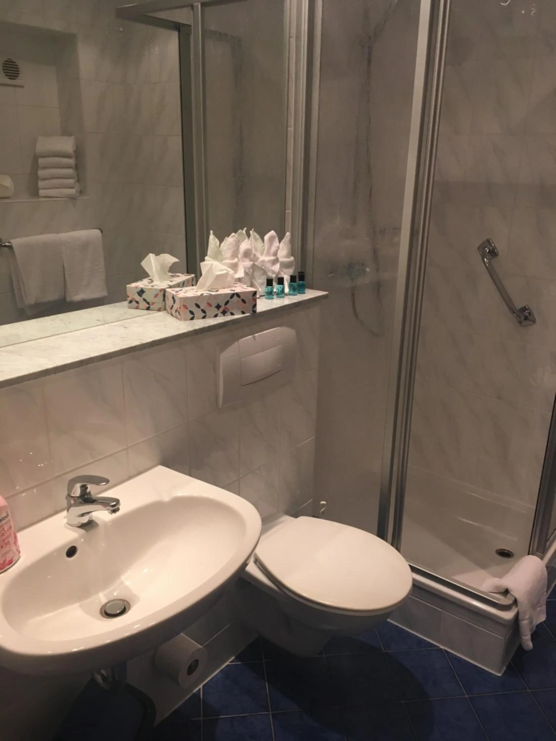 Shower in Hotel & Restaurant Zum Ochsen -Ox Distillery