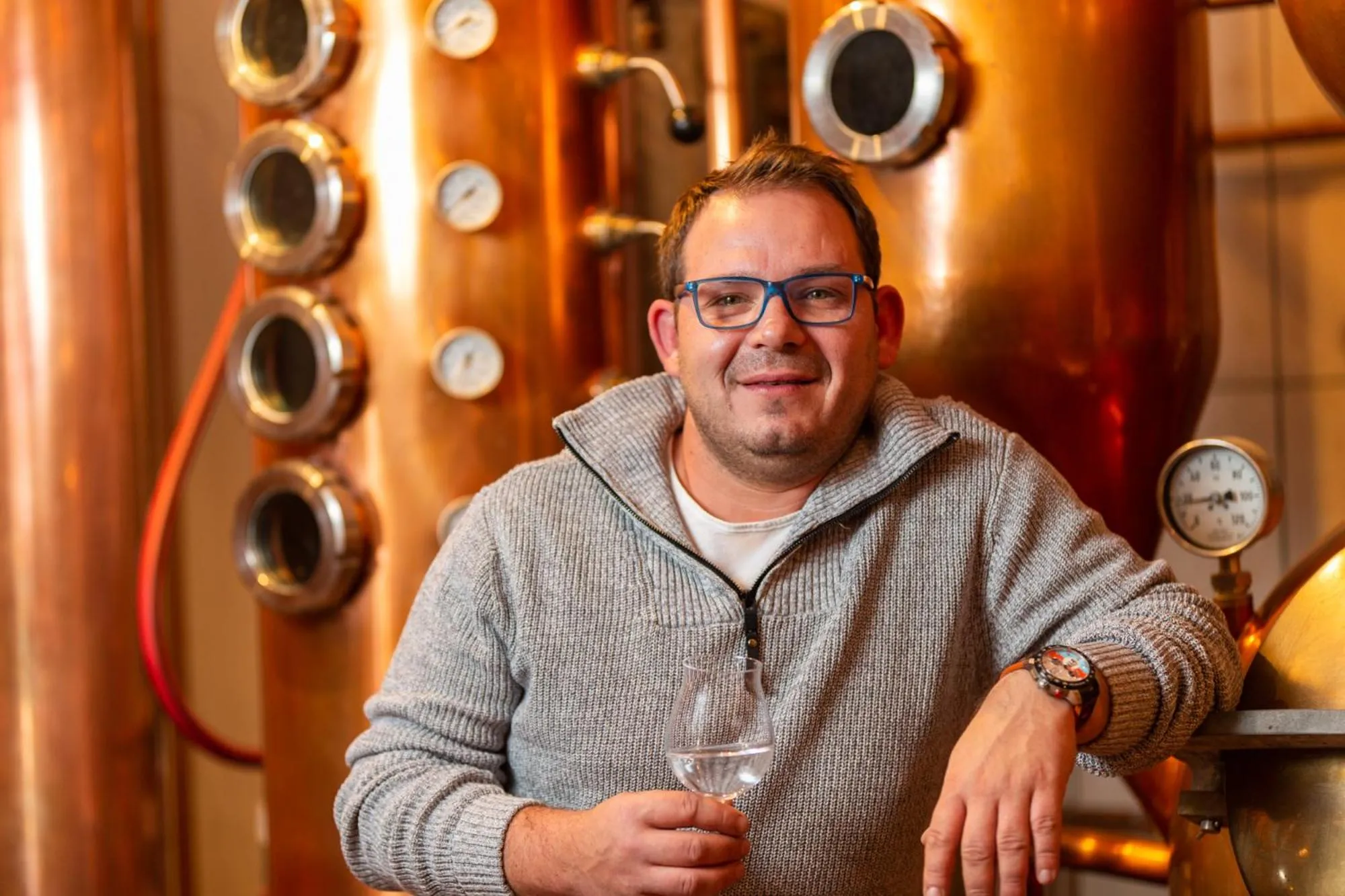 Lounge or bar in Hotel & Restaurant Zum Ochsen -Ox Distillery