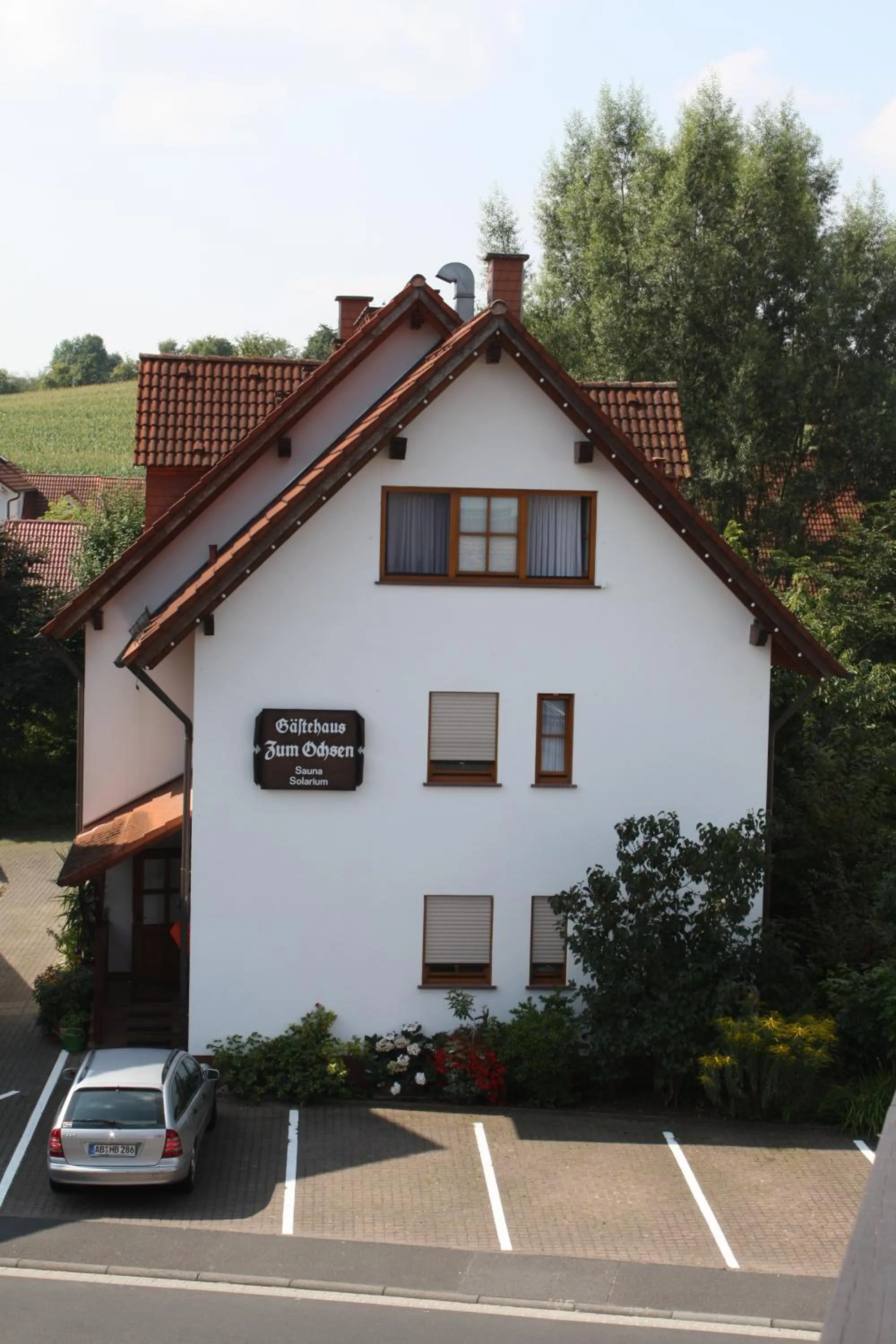 Property building in Hotel & Restaurant Zum Ochsen -Ox Distillery