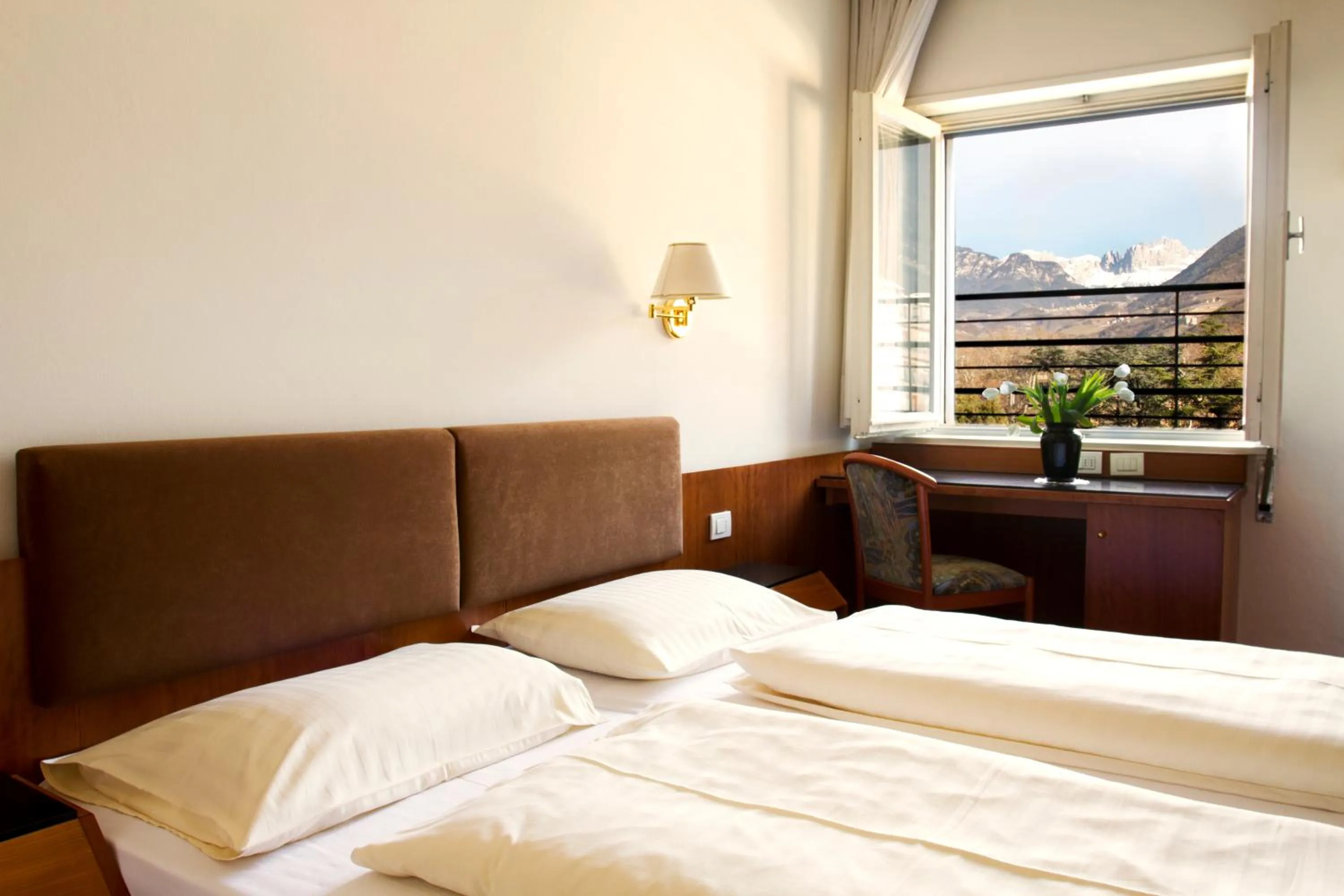 Mountain view, Bed in Hotel Adria