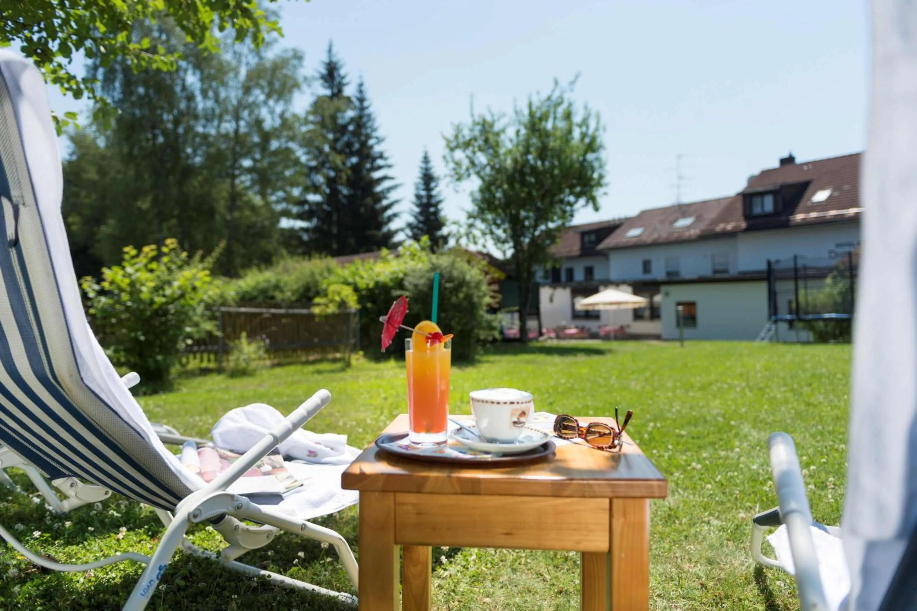 sunbed in Hotel Dreisonnenberg