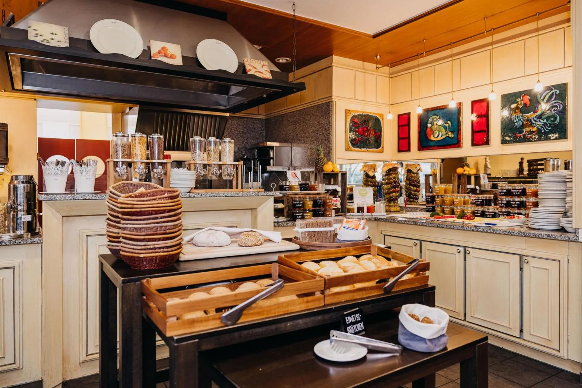 Buffet breakfast in NP Hotel Ullrich