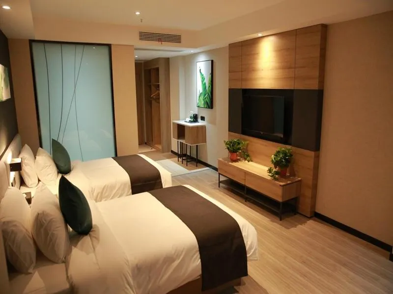 Bed in Thankyou Inn Hebei Baoding Lianchi District Baoding First Middle School