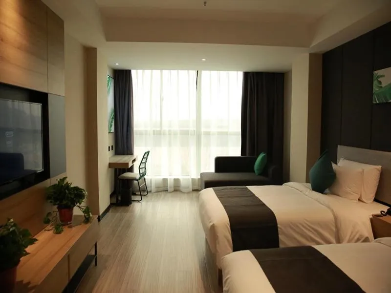 Bed in Thankyou Inn Hebei Baoding Lianchi District Baoding First Middle School