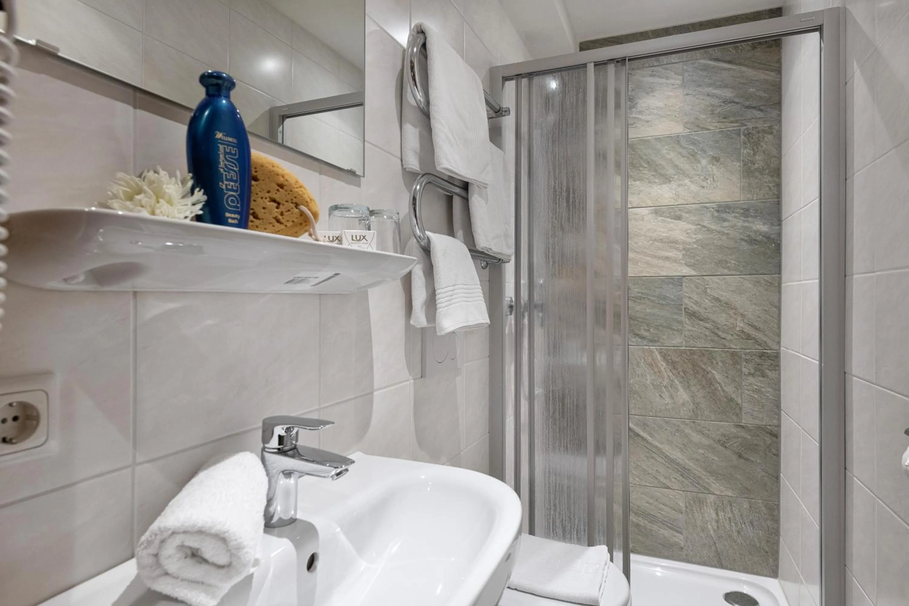 Bathroom in Hotel Alpenhof - New Sauna Area