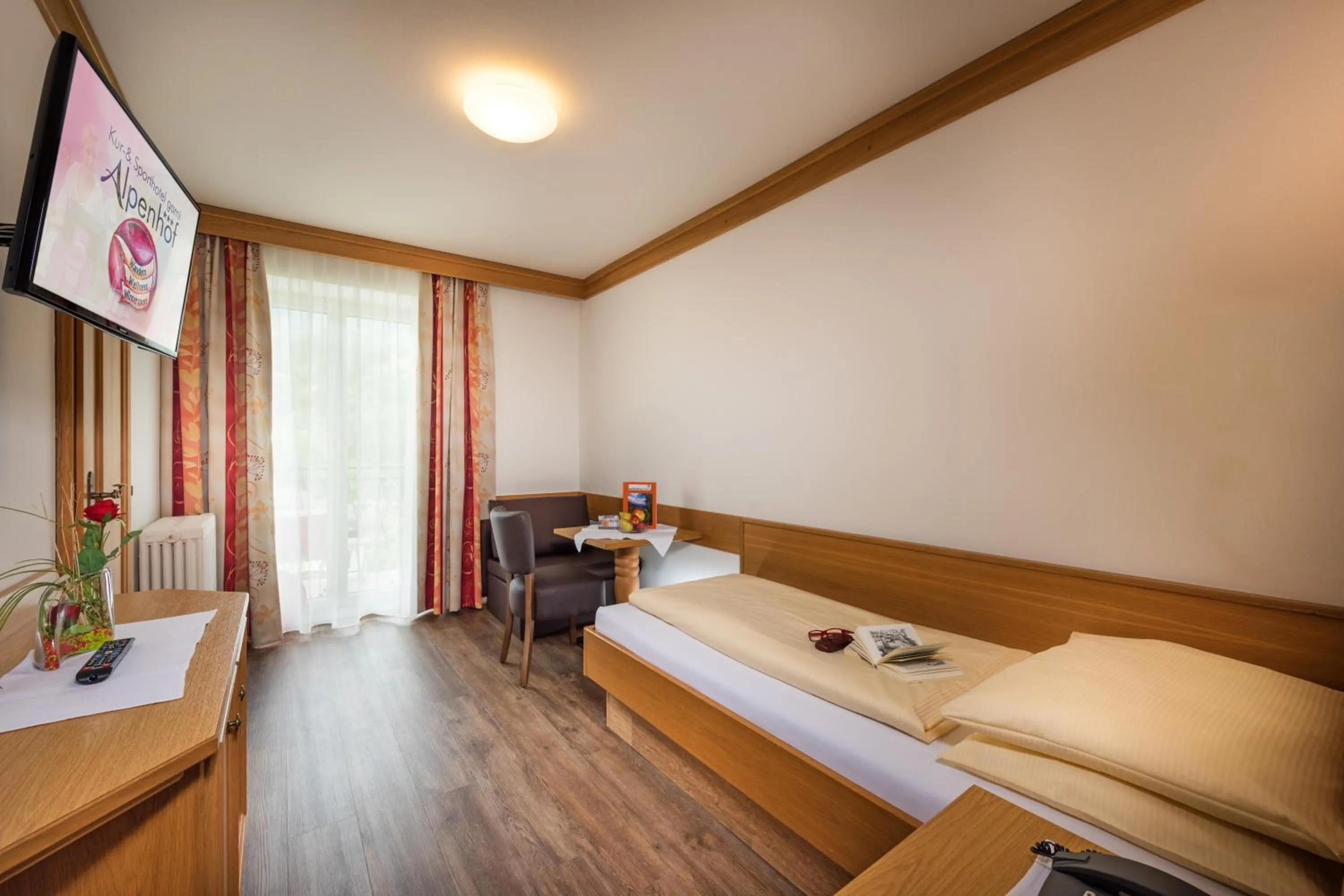 Bedroom, Bed in Hotel Alpenhof - New Sauna Area