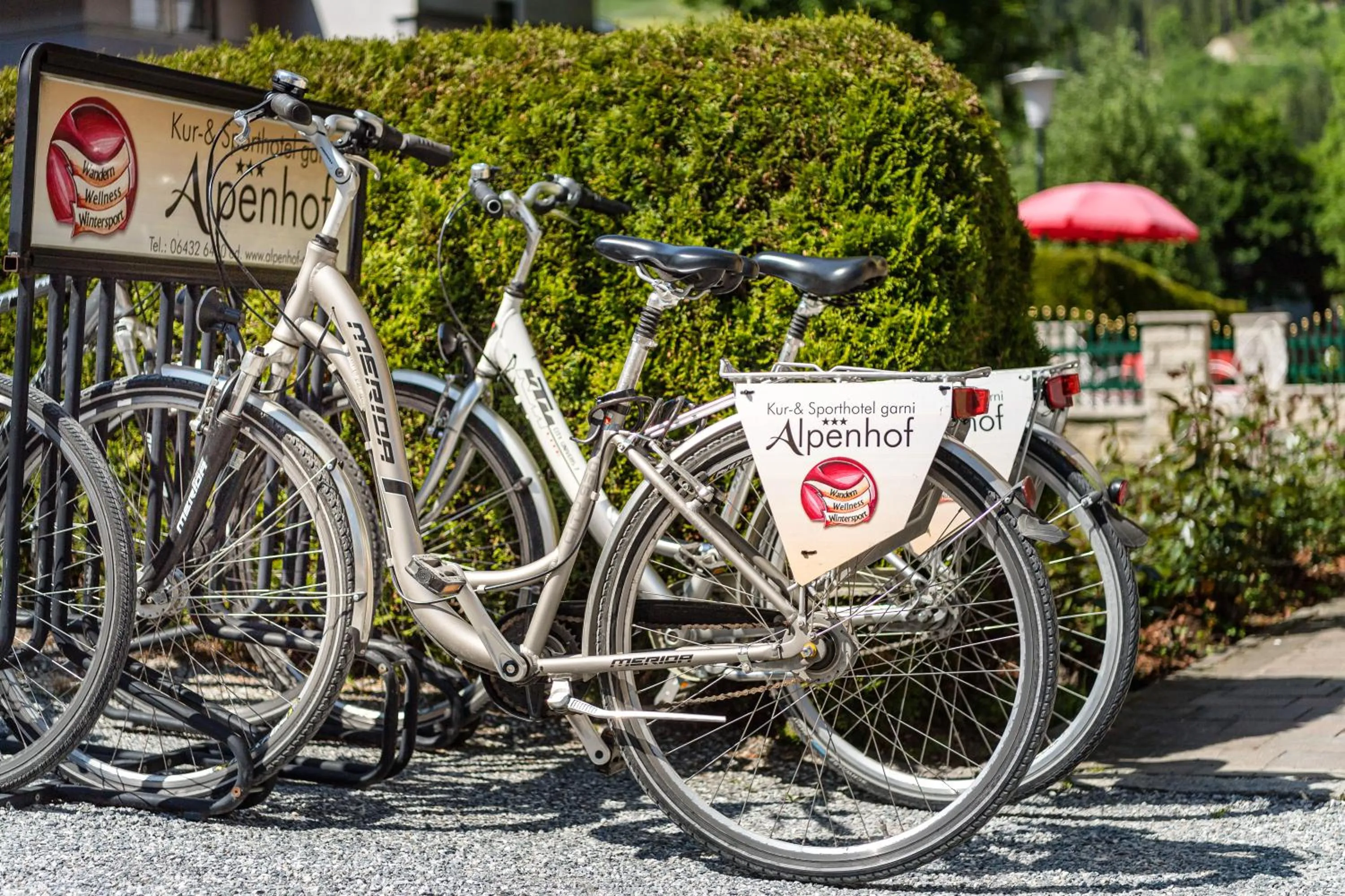 Cycling in Hotel Alpenhof - New Sauna Area