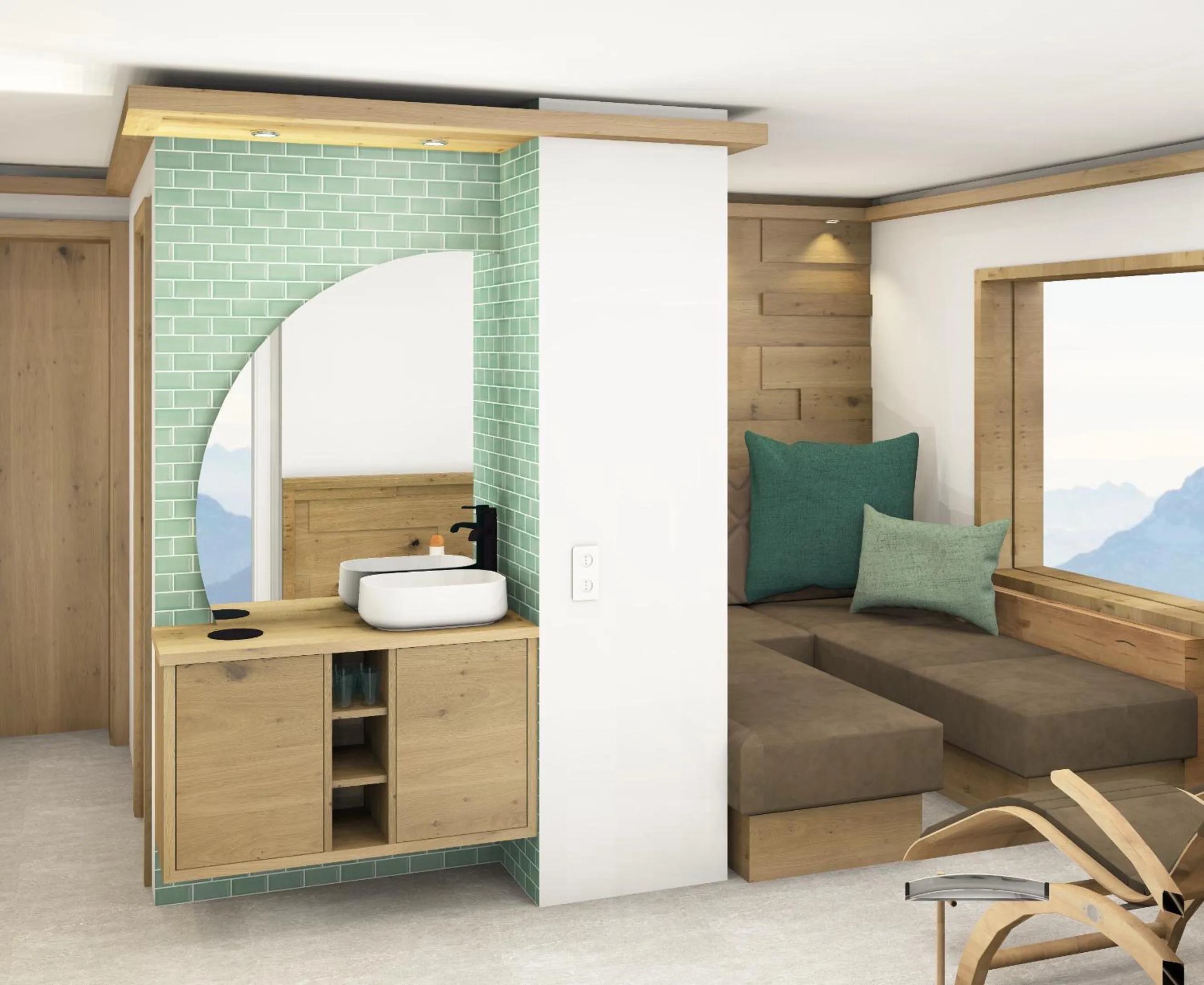 Sauna in Hotel Alpenhof - New Sauna Area