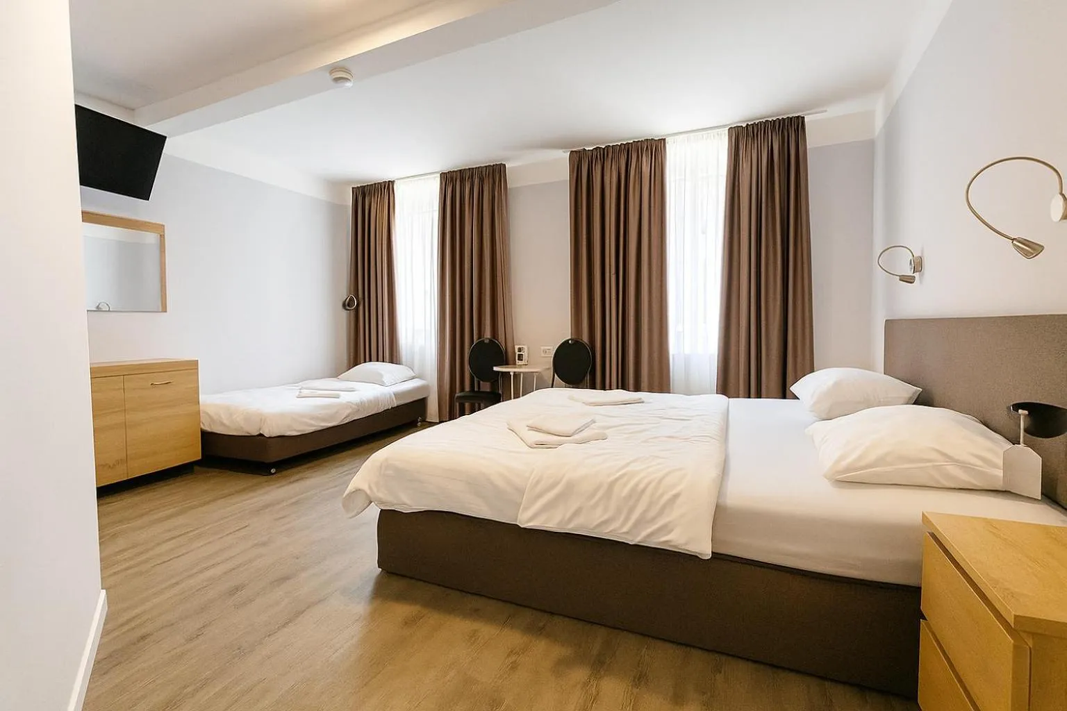 Bedroom, Bed in City Hotel Storch